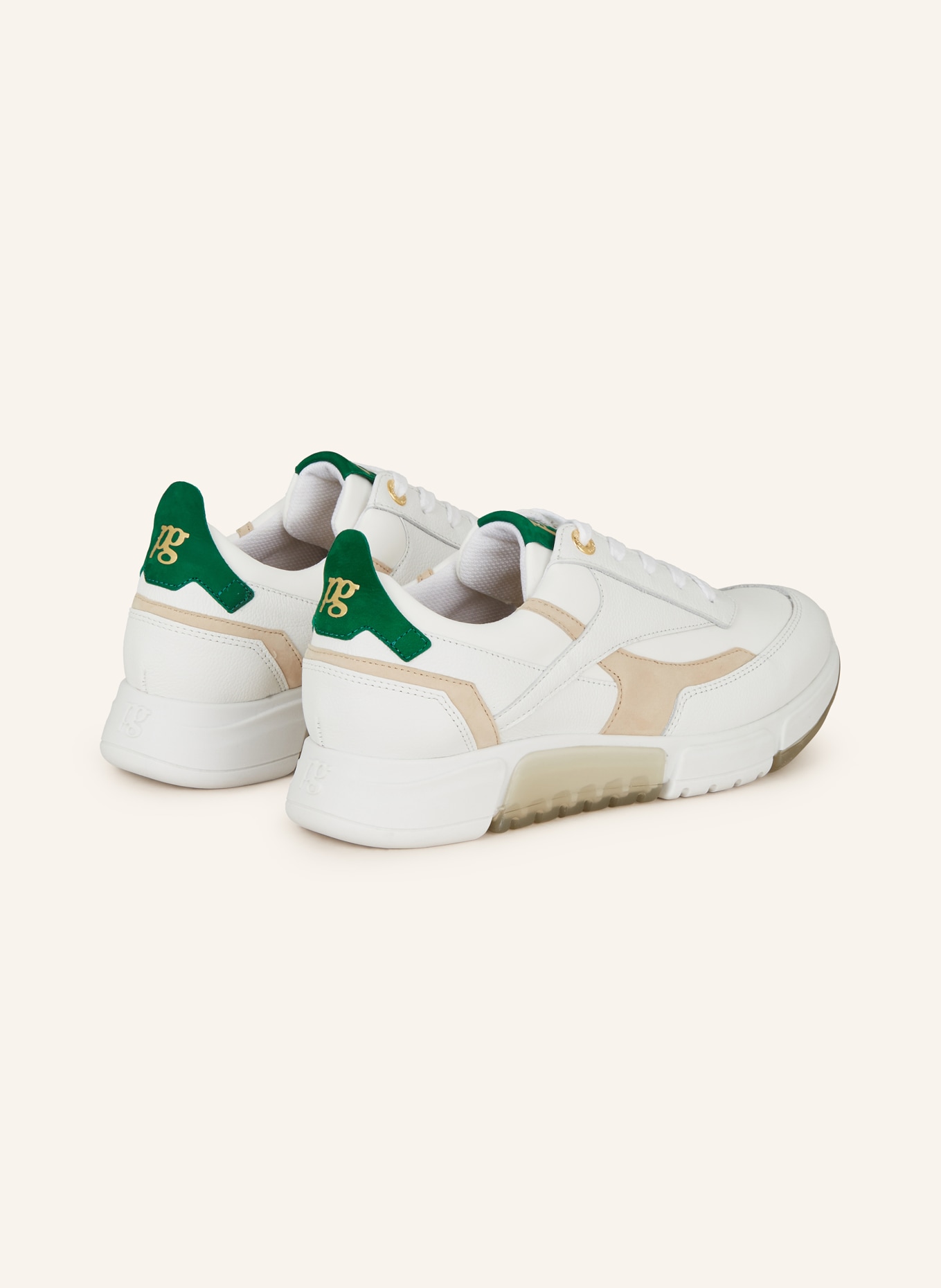 paul green Sneaker, Farbe: WEISS/ BEIGE (Bild 2)