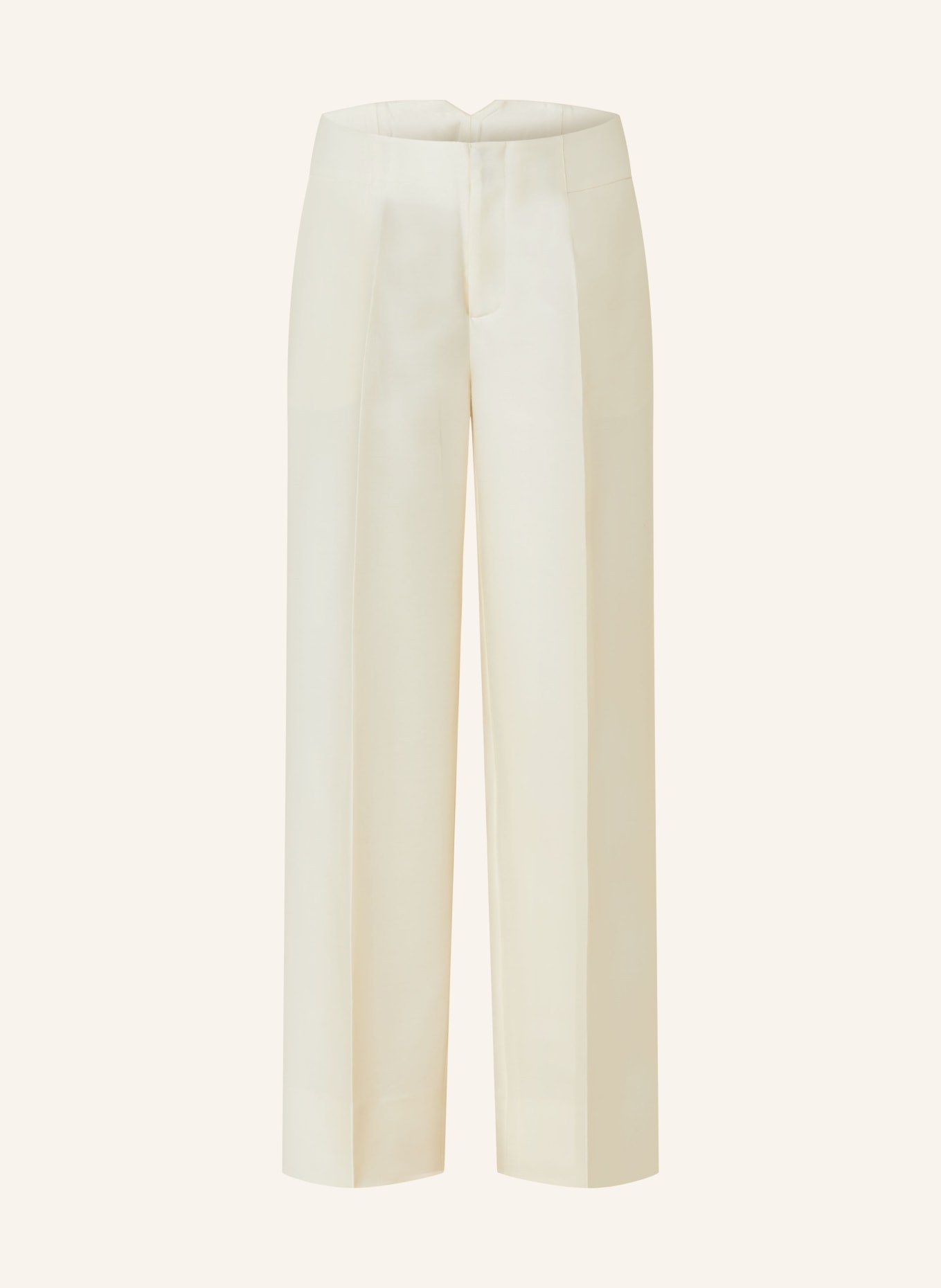 ENVELOPE 1976 Wide leg trousers VEDRA, Color: ECRU (Image 1)