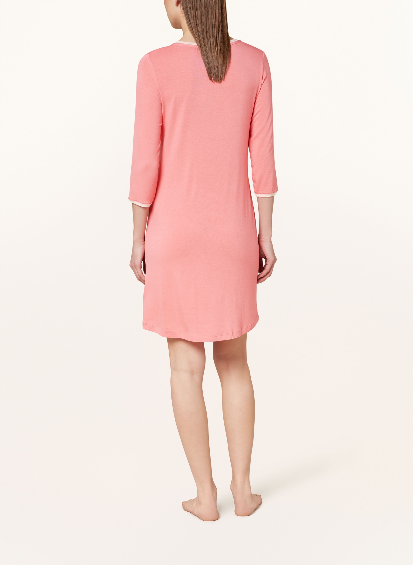 JOOP! Nightgown with 3/4 sleeves, Color: SALMON (Image 3)