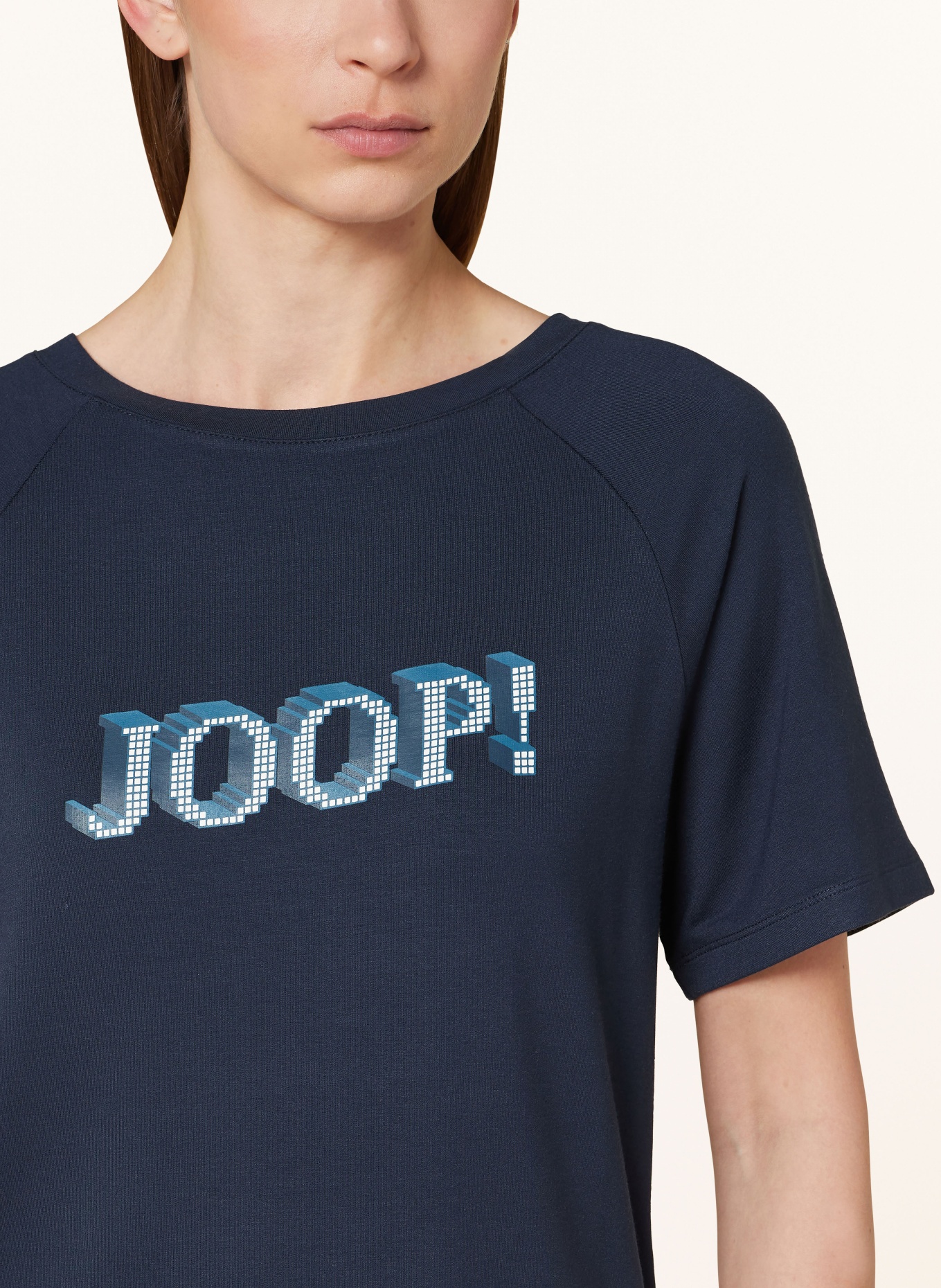JOOP! Pajama shirt, Color: DARK BLUE/ WHITE/ TEAL (Image 4)