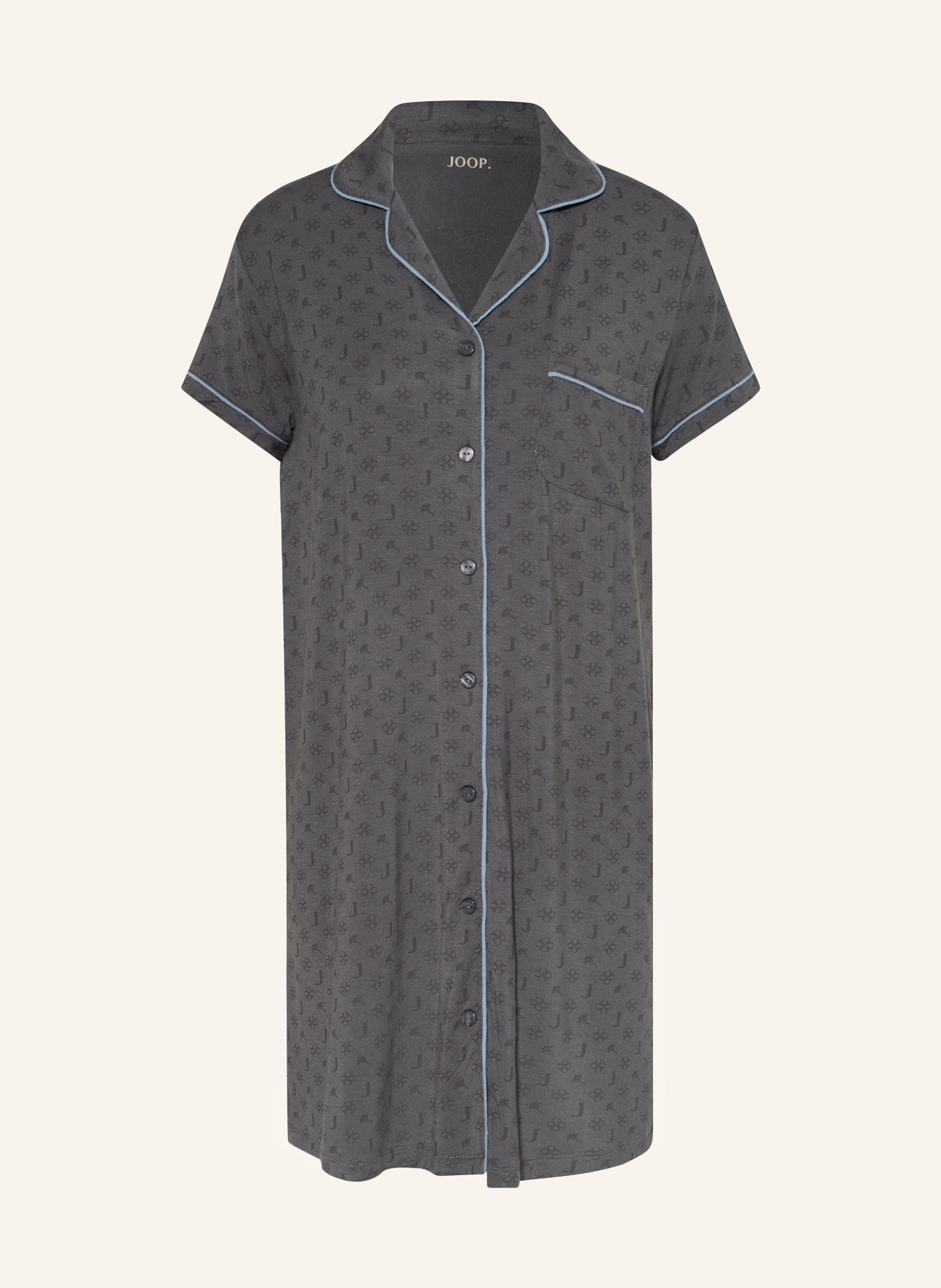 JOOP! Nightgown, Color: DARK GRAY (Image 1)