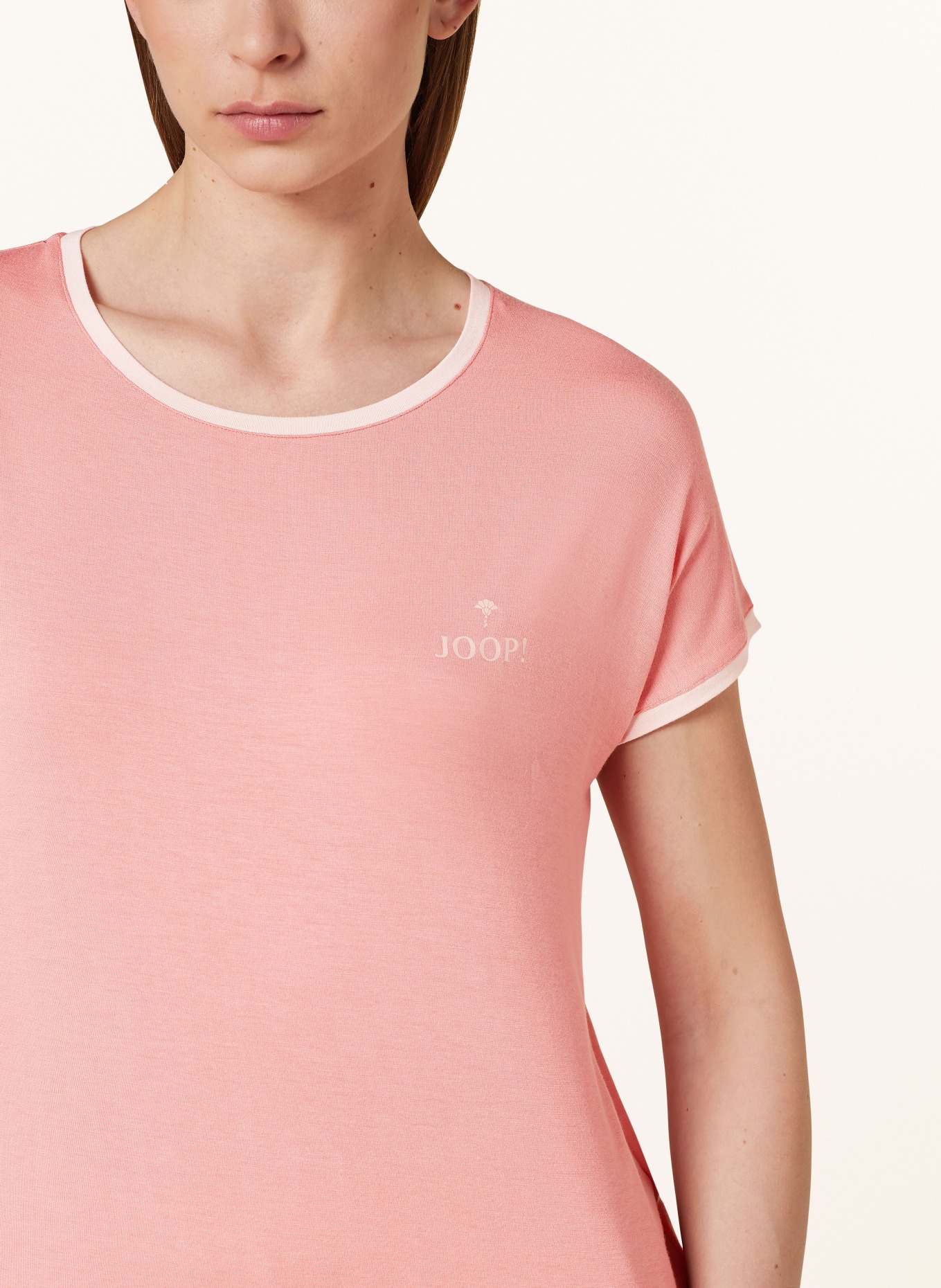 JOOP! Koszulka od piżamy, Kolor: ŁOSOSIOWY (Obrazek 4)