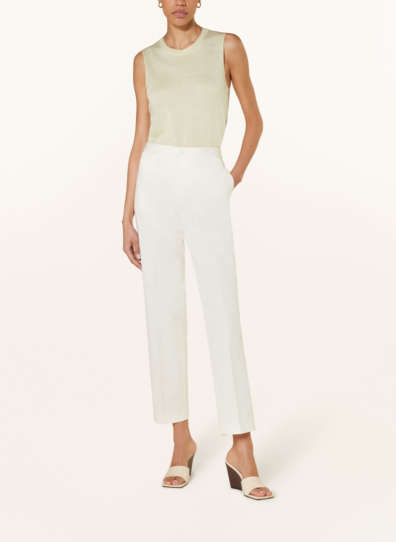 FABIANA FILIPPI Trousers, Color: WHITE (Image 2)