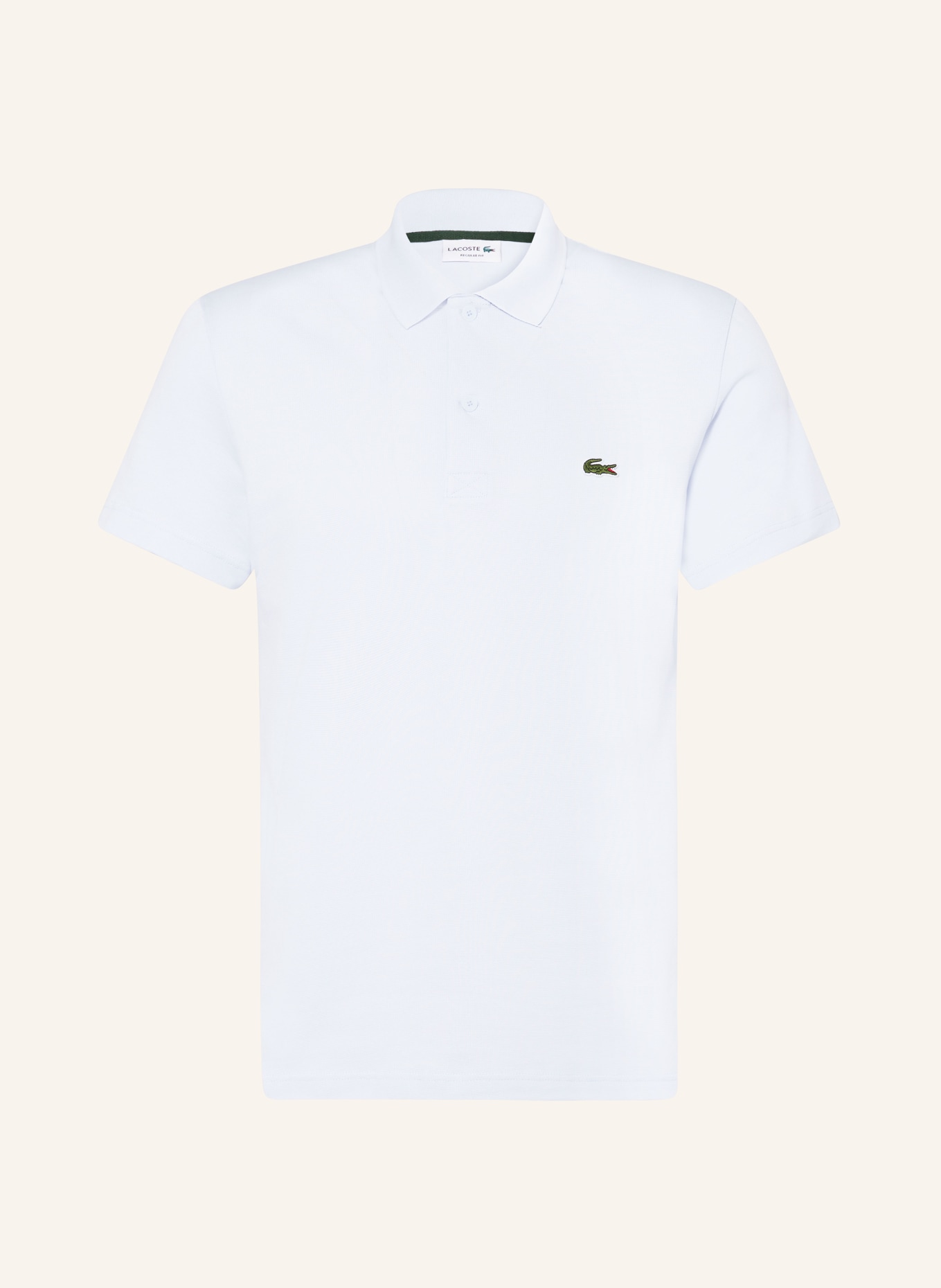 LACOSTE Piqué-Poloshirt Regular Fit, Farbe: HELLBLAU (Bild 1)