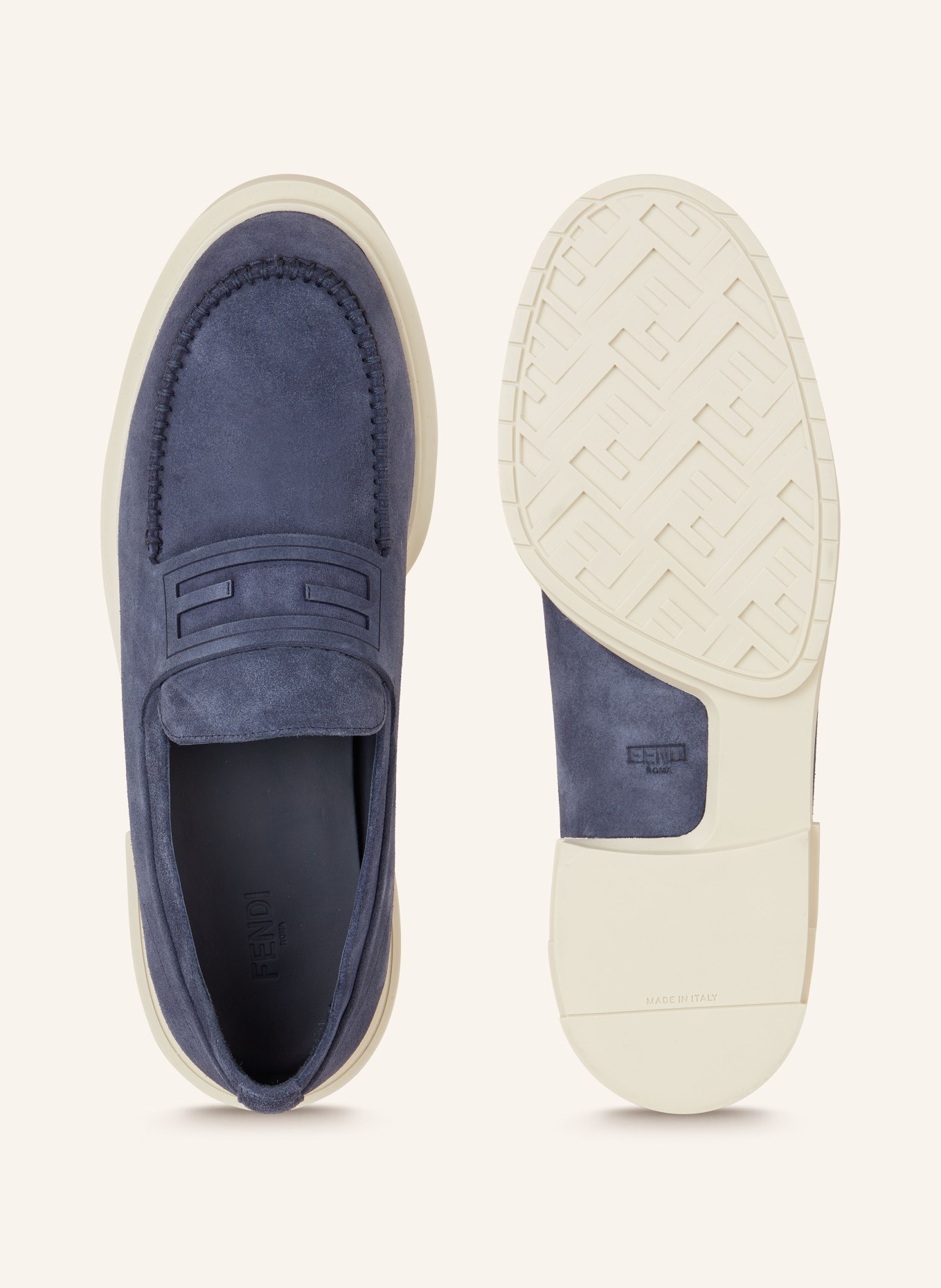 FENDI Loafers, Color: BLUE (Image 5)