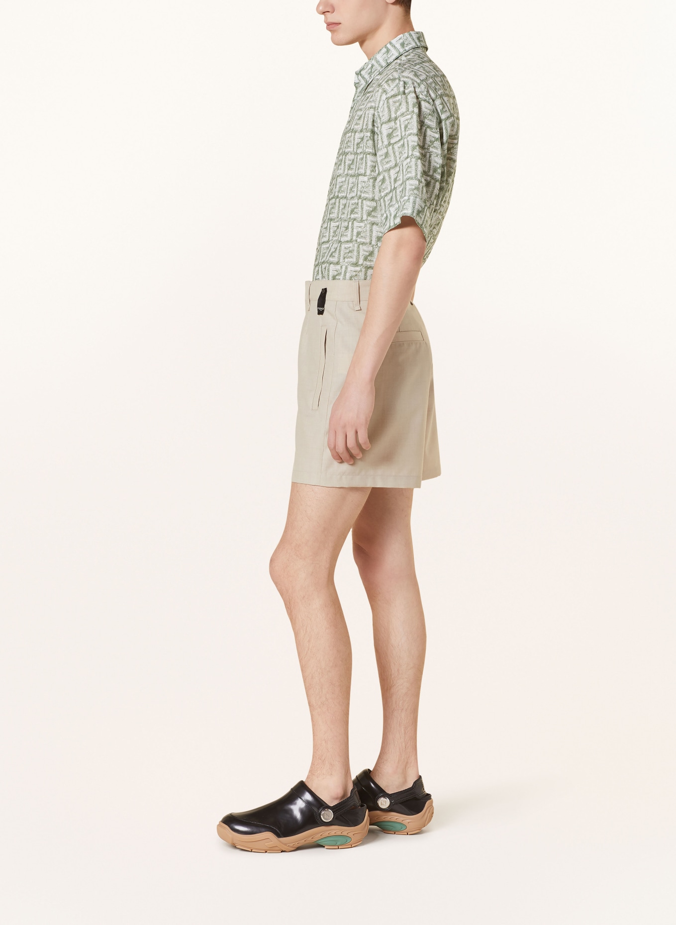 FENDI Oblekové kalhoty: F1MTE GIOGIOBA