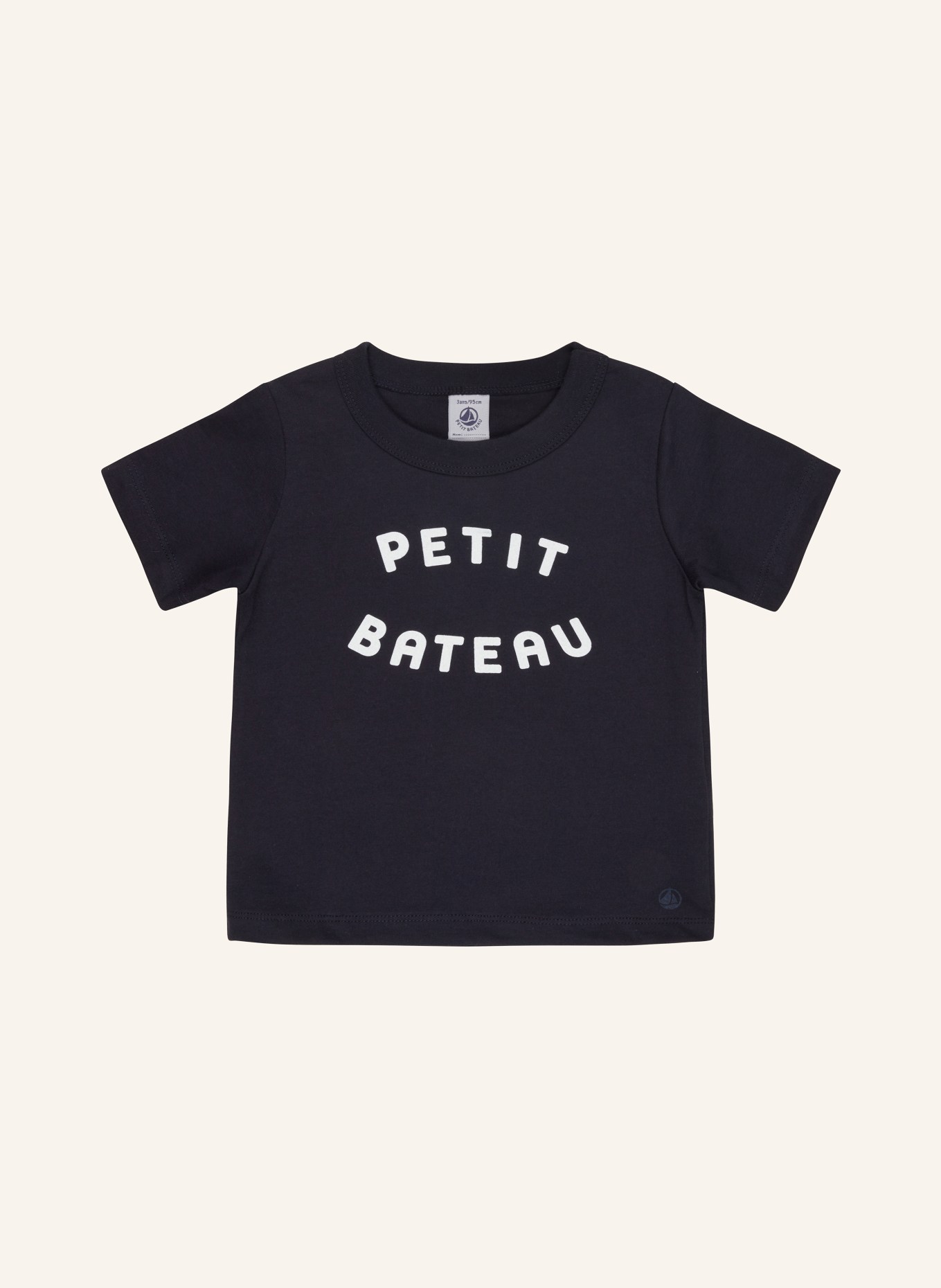 PETIT BATEAU T-Shirt MAKARI, Farbe: DUNKELBLAU/ WEISS (Bild 1)