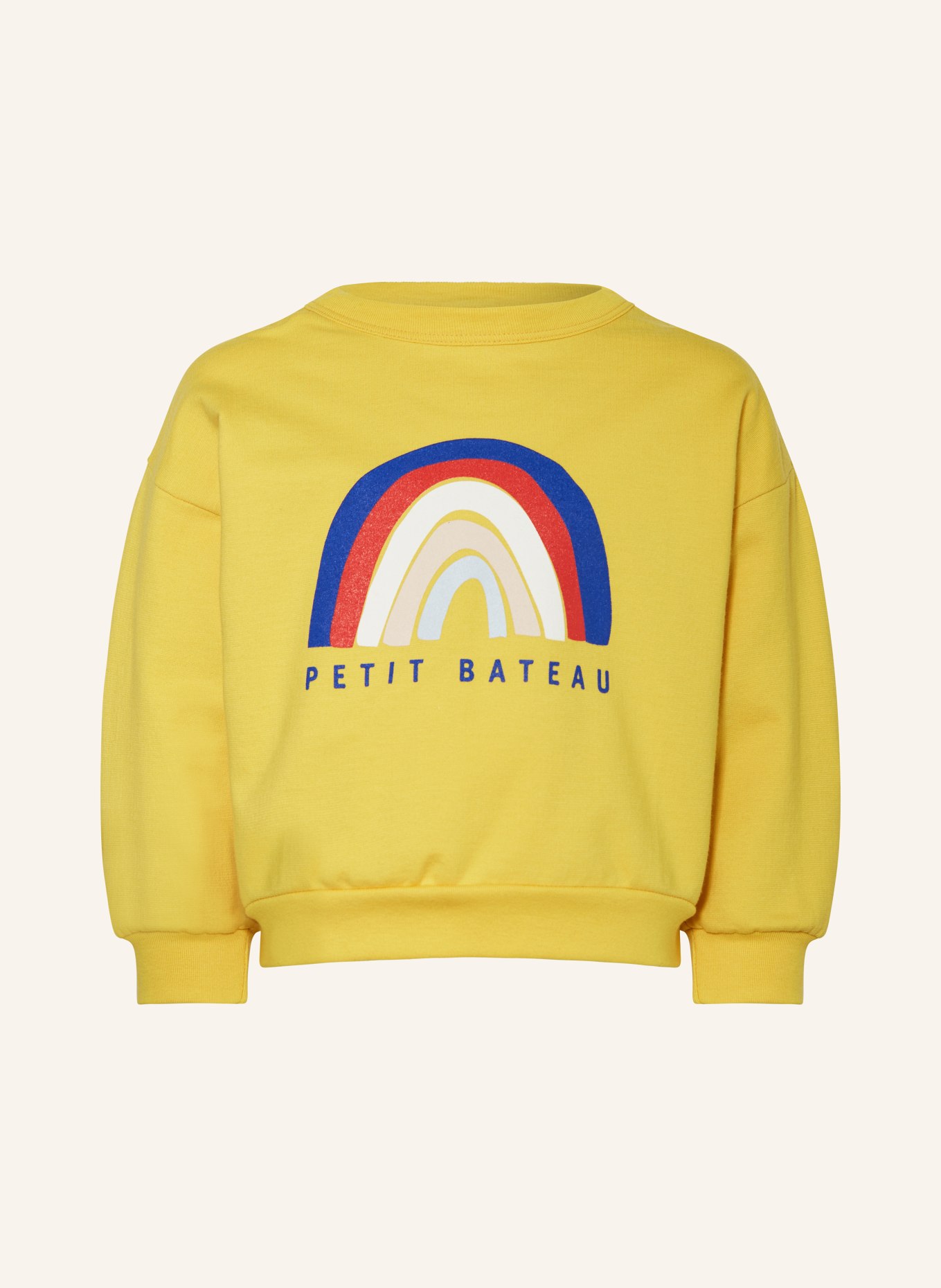 PETIT BATEAU Sweatshirt MAGDA, Farbe: GELB/ BLAU (Bild 1)