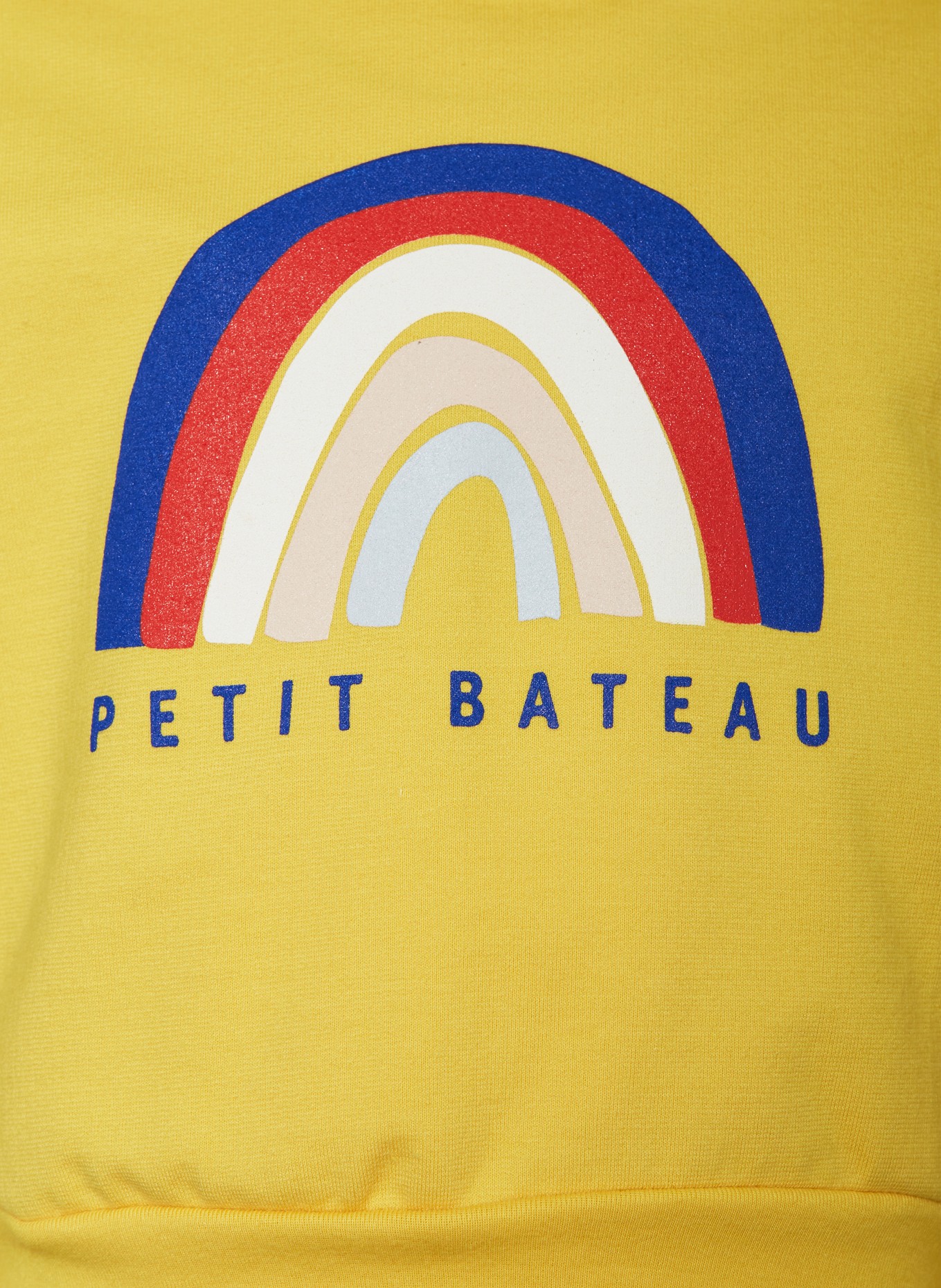 PETIT BATEAU Sweatshirt MAGDA, Farbe: GELB/ BLAU (Bild 3)