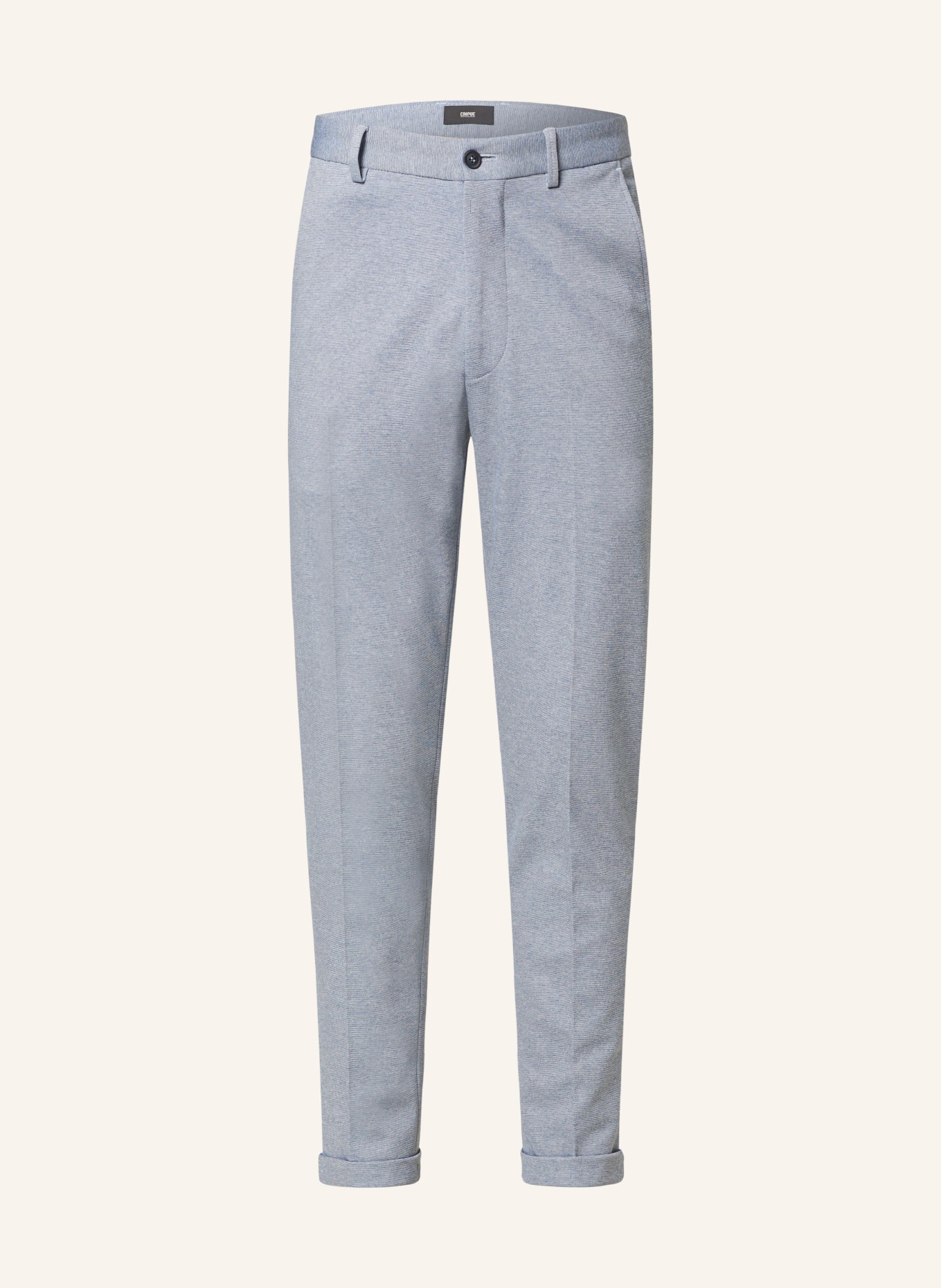 CINQUE Spodnie garniturowe CIBODO extra slim fit z dżerseju, Kolor: 68 dunkelblau (Obrazek 1)