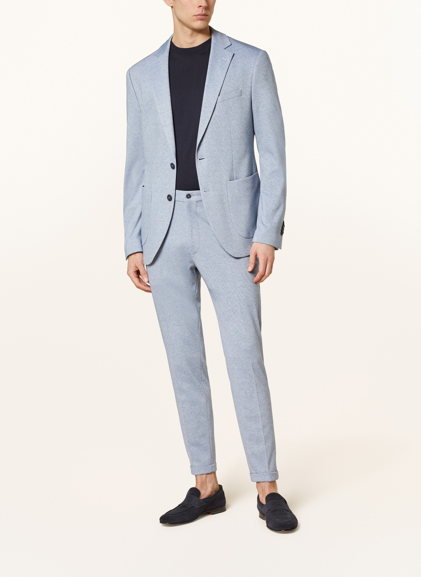 CINQUE Suit jacket CIDATI extra slim fit in jersey, Color: 68 dunkelblau (Image 2)