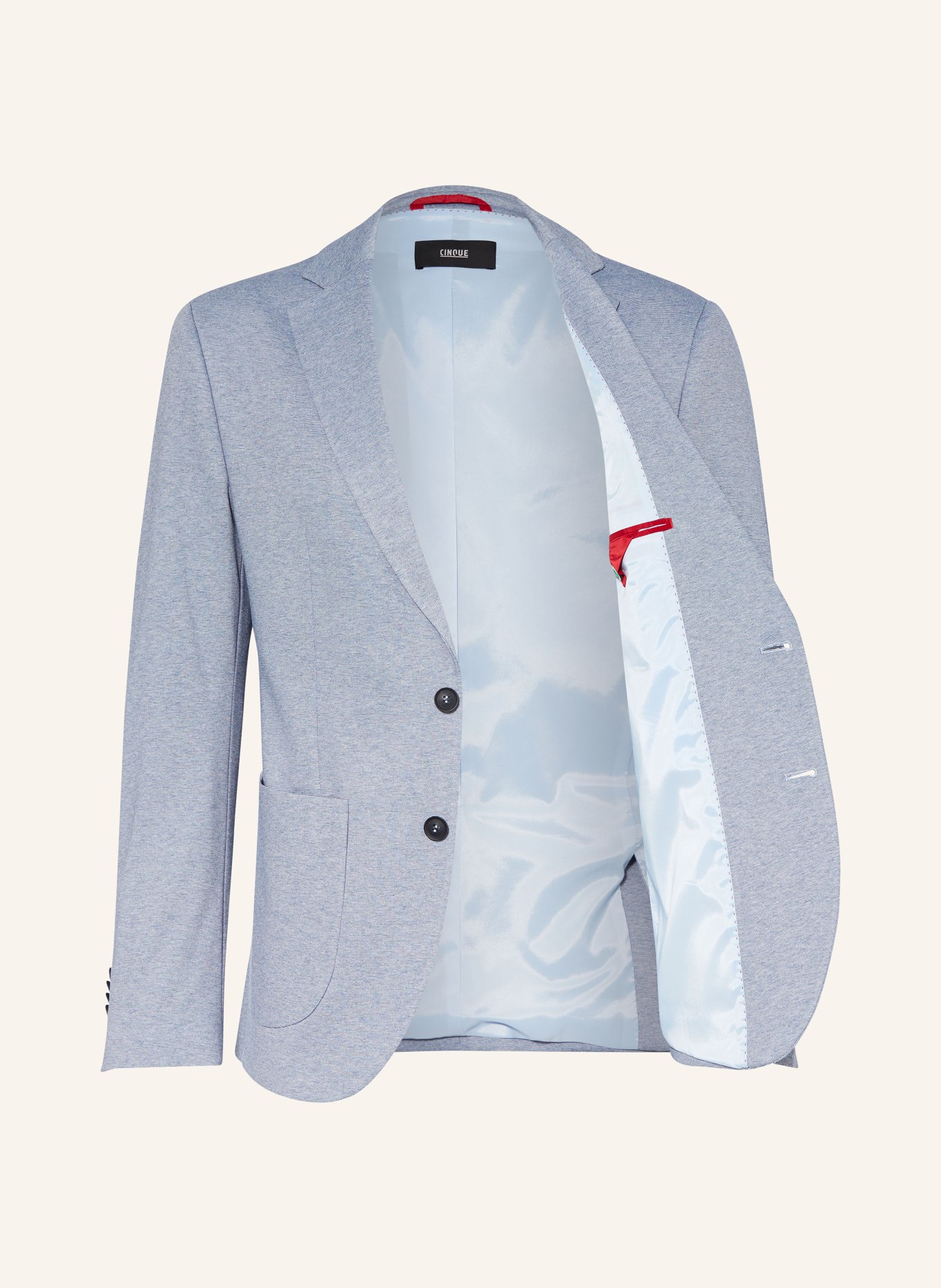 CINQUE Oblekové sako CIDATI Extra Slim Fit z žerzeje, Barva: 68 dunkelblau (Obrázek 4)