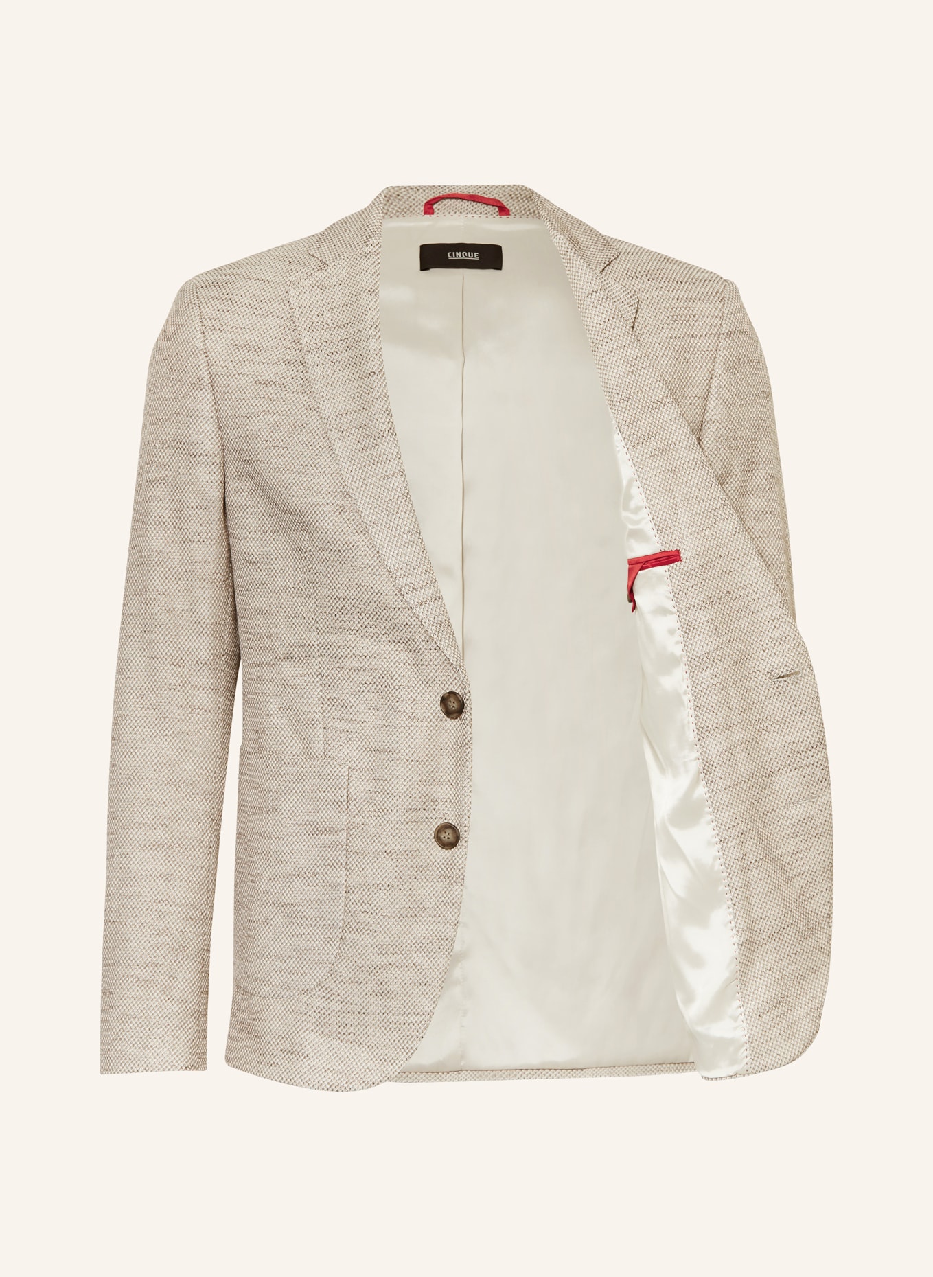 CINQUE Jacket CIDATI extra slim fit, Color: LIGHT BROWN (Image 4)