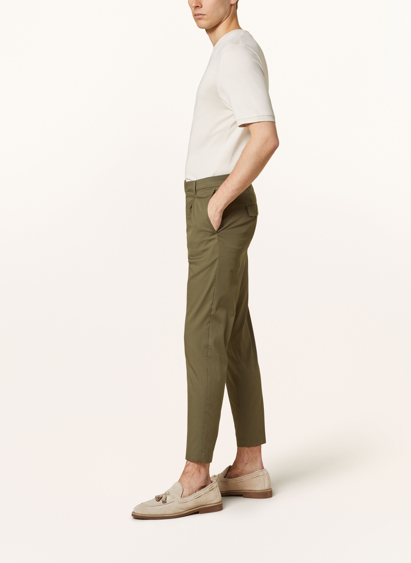 CINQUE Oblekové kalhoty CISAPO Extra Slim Fit, Barva: 85 GRUEN (Obrázek 5)