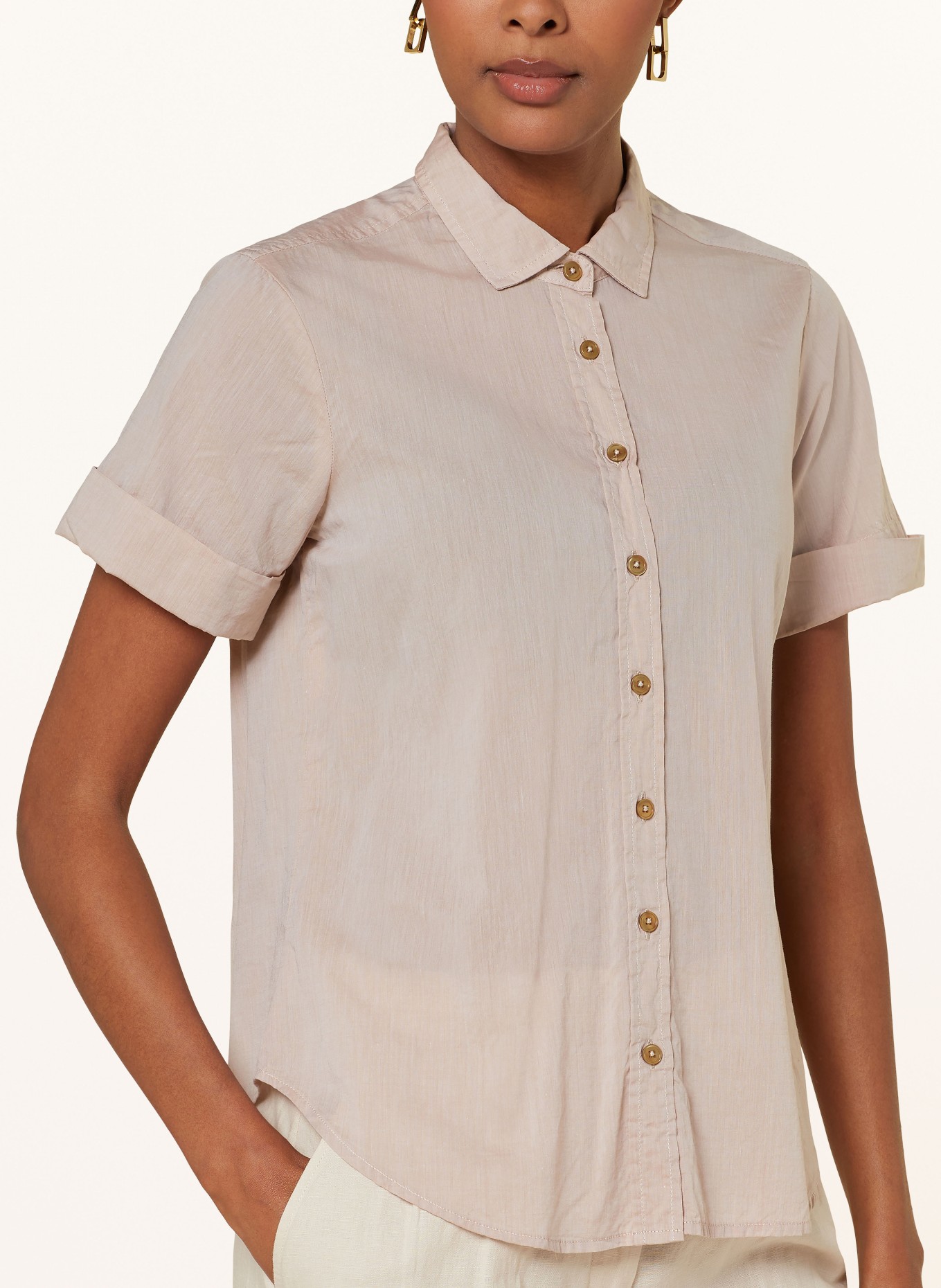 lilienfels Shirt blouse, Color: BEIGE (Image 4)