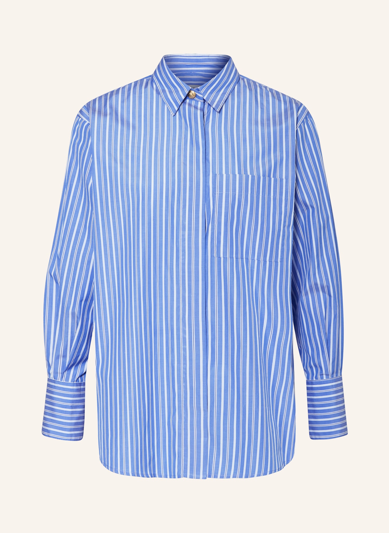 lilienfels Shirt blouse, Color: BLUE/ WHITE/ DARK BLUE (Image 1)