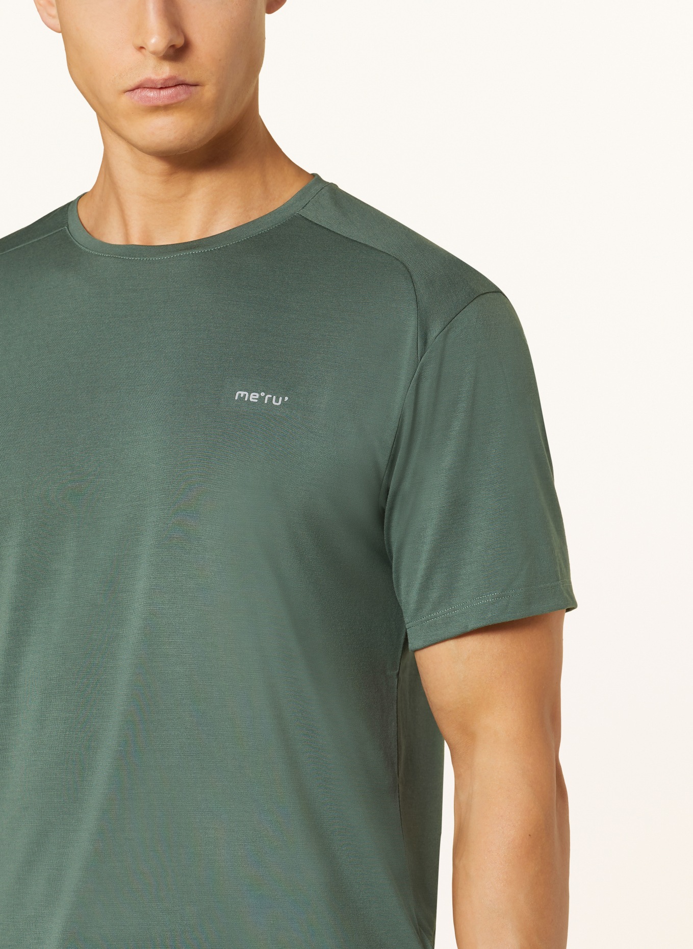 me°ru' T-Shirt LAMEGO, Farbe: GRÜN (Bild 4)