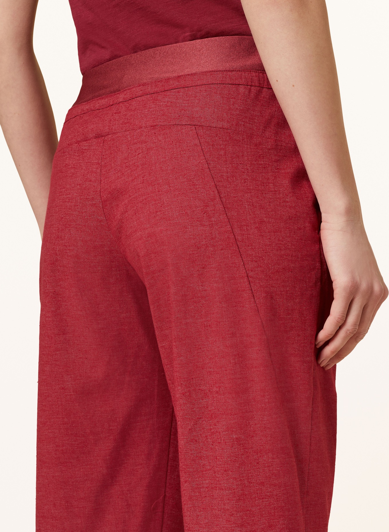 me°ru' Trekking pants VALENCE, Color: DARK RED (Image 6)