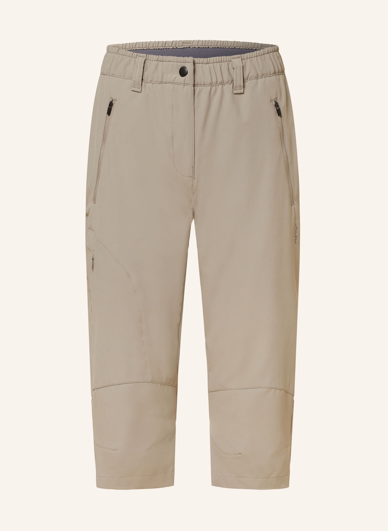 me°ru' 3/4 trekking trousers VALDIVIA, Color: KHAKI (Image 1)