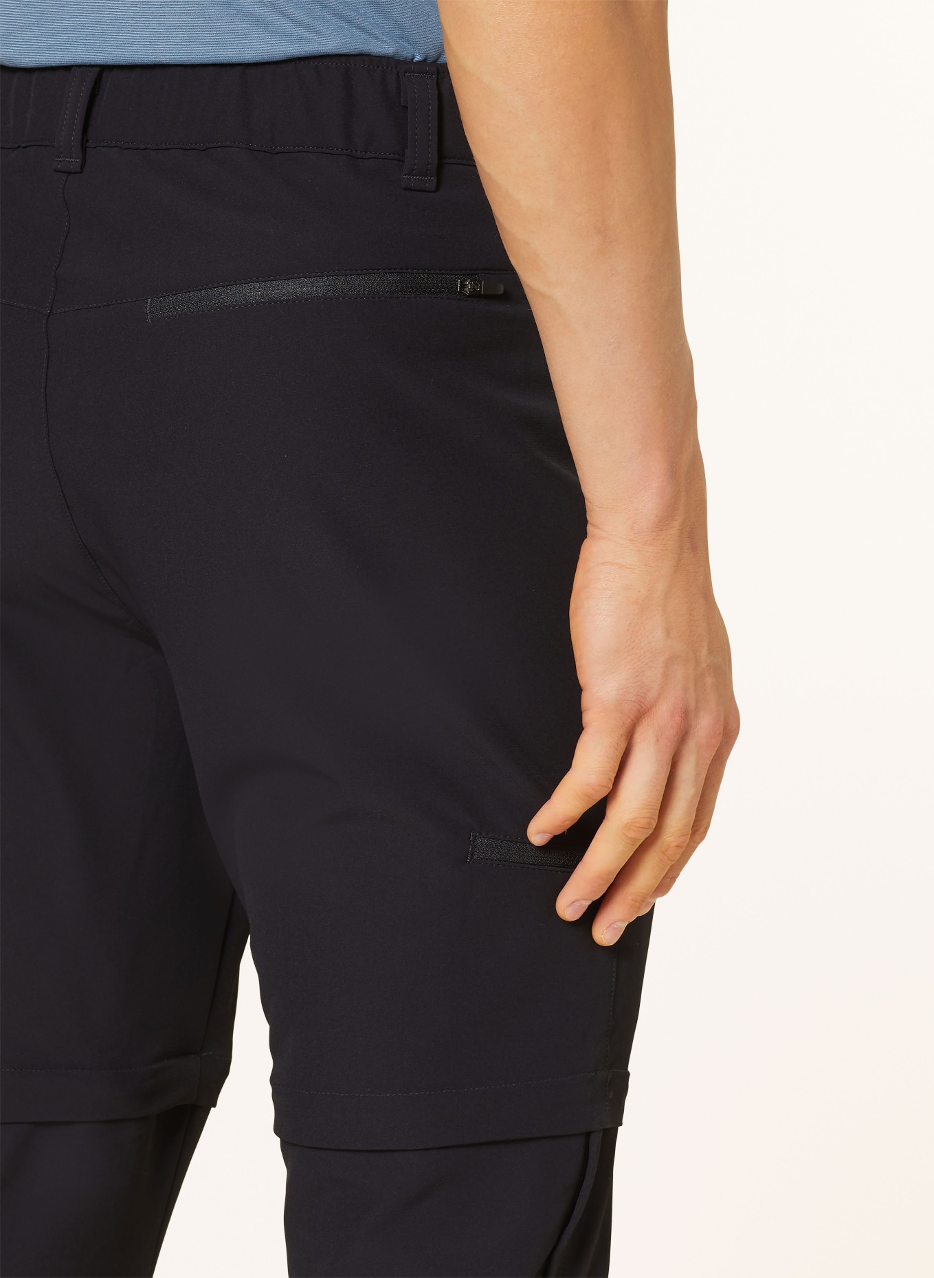 me°ru' Zip-off pants CLAMART, Color: DARK BLUE (Image 6)