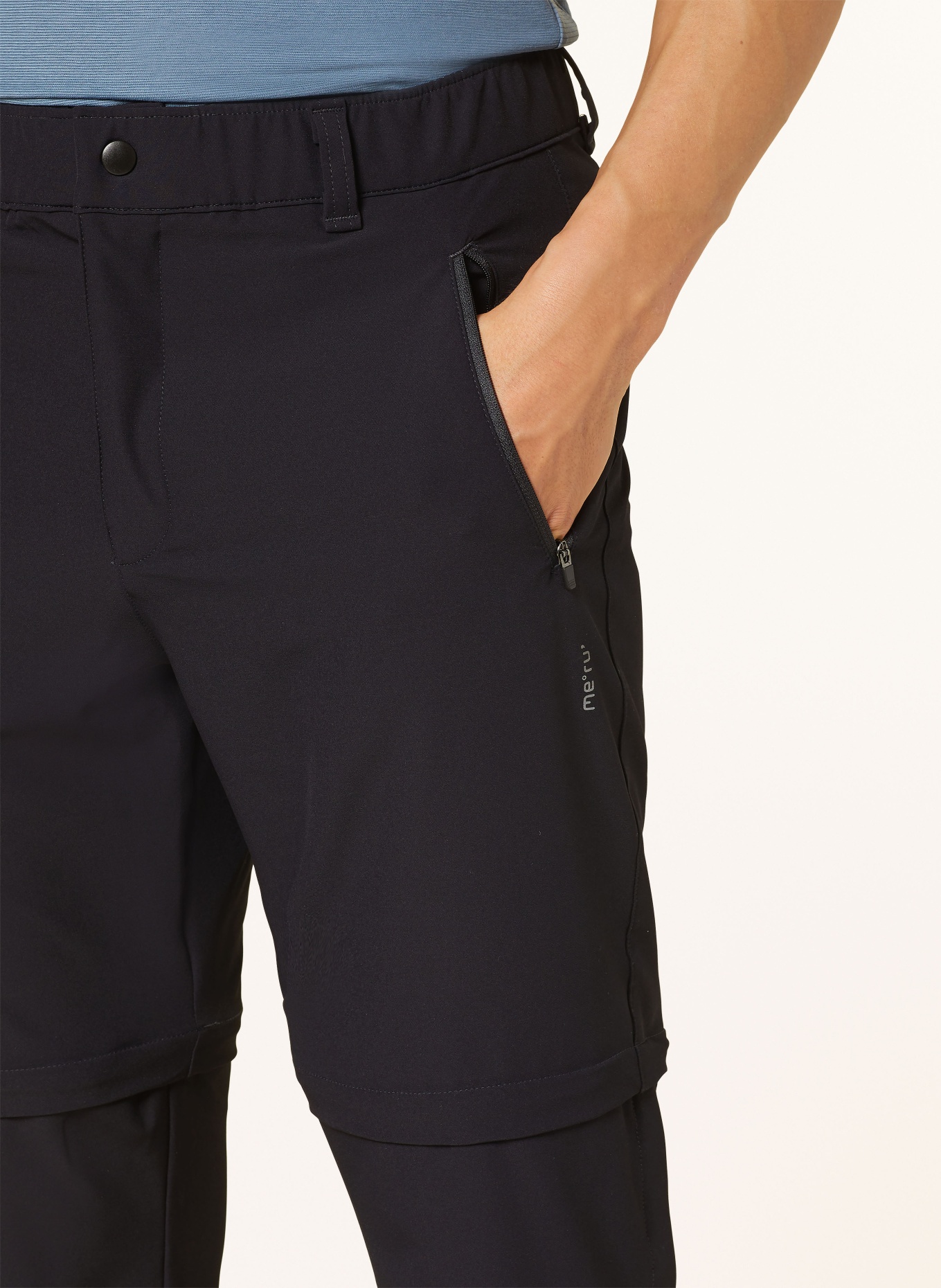 me°ru' Zip-off pants CLAMART, Color: DARK BLUE (Image 7)