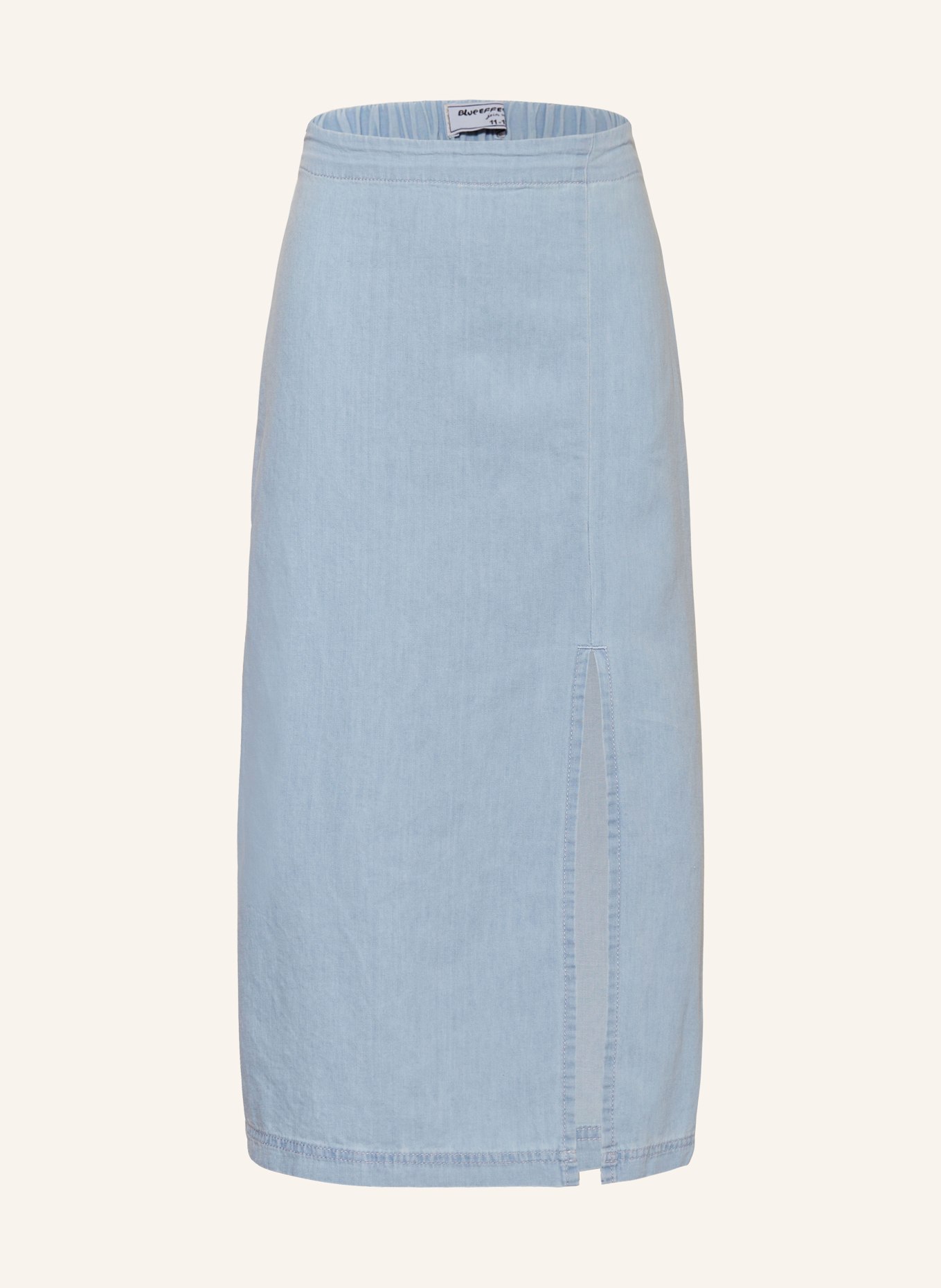 BLUE EFFECT Spódnica w stylu jeansowym, Kolor: JASNONIEBIESKI (Obrazek 1)