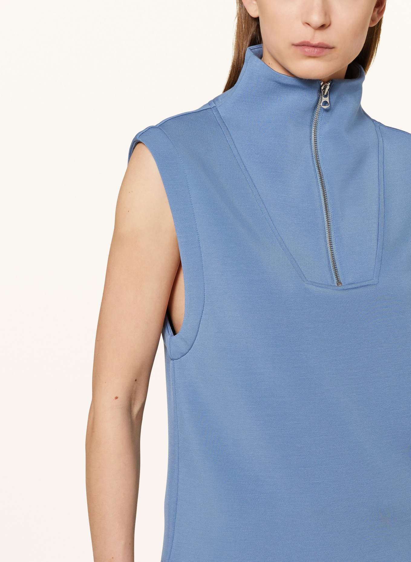 VARLEY Jersey half-zip sweater MAGNOLIA, Color: BLUE (Image 4)