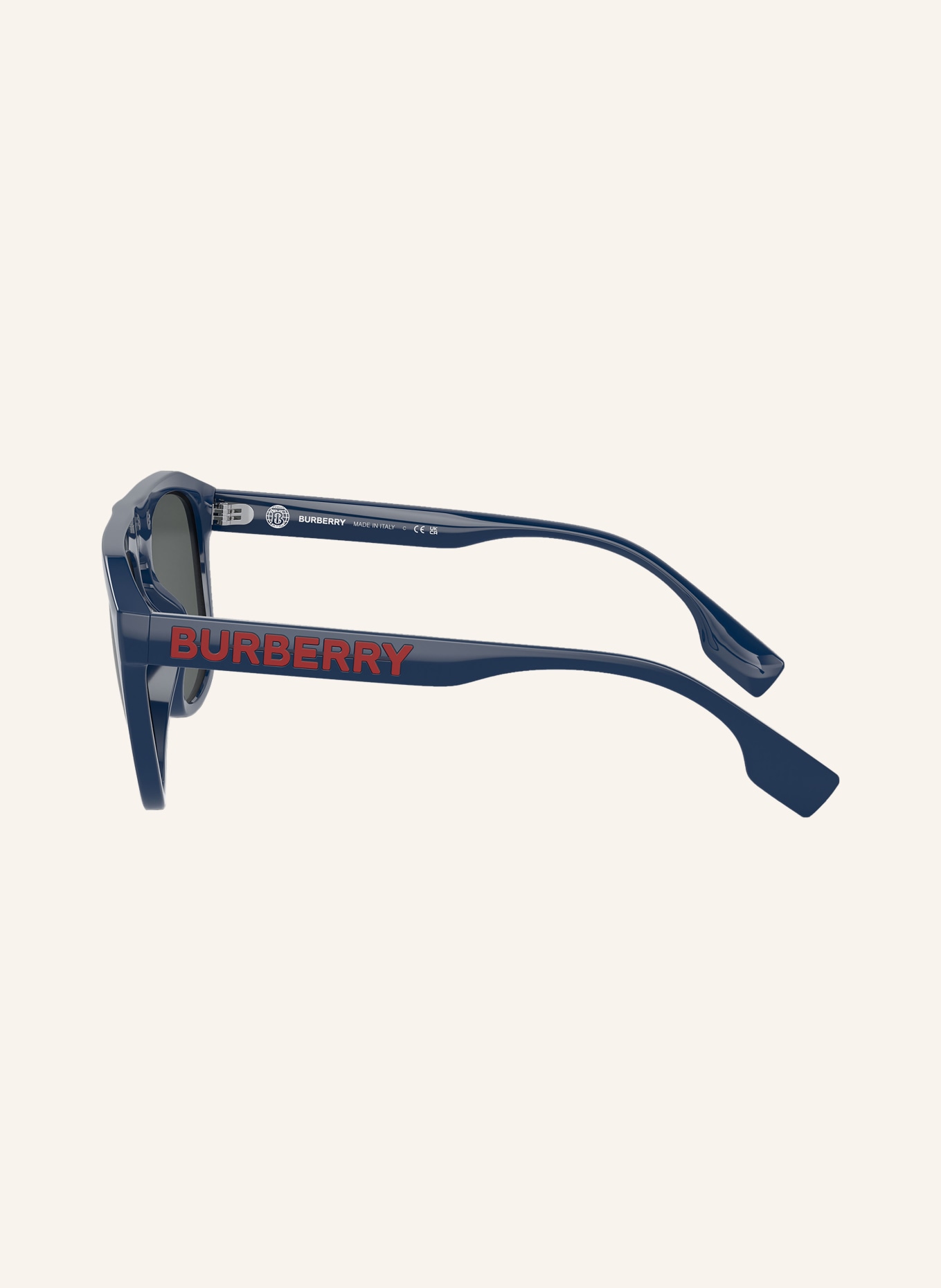 BURBERRY Sunglasses BE4396U, Color: 405825 - BLUE/DARK GRAY MIRRORED (Image 3)