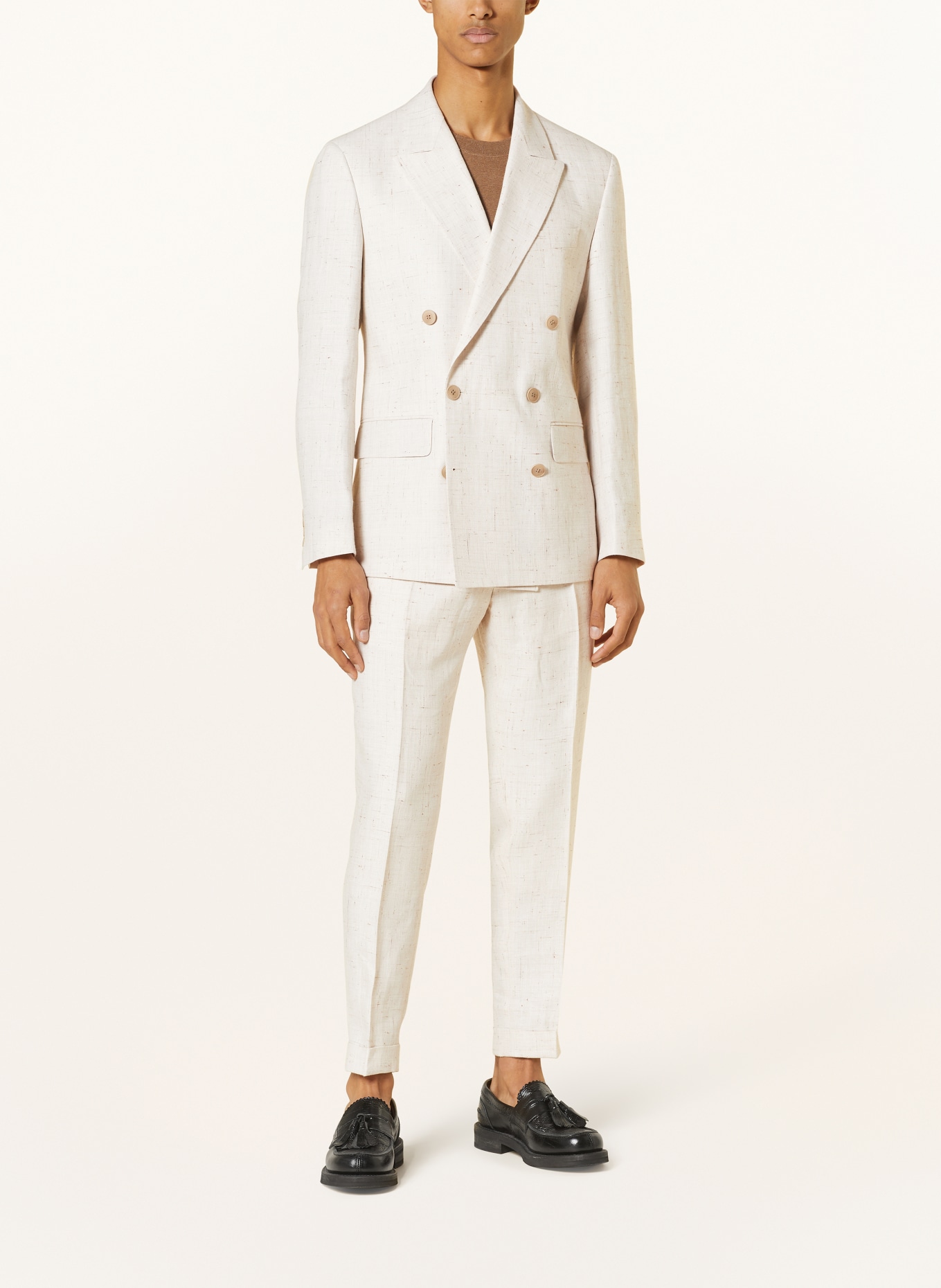 STRELLSON Suit jacket ASHTON slim fit with linen, Color: 115 Open White                 115 (Image 2)