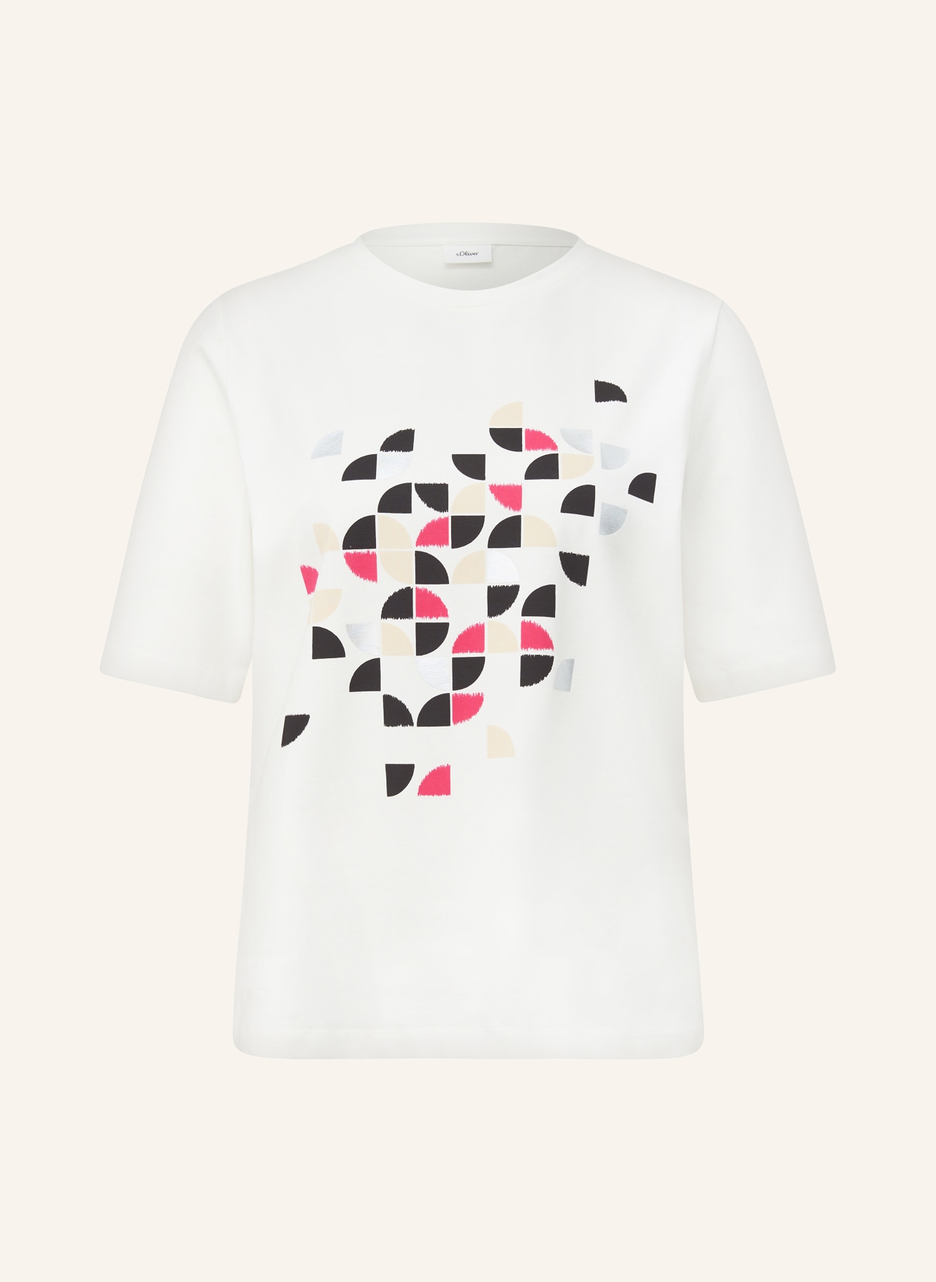 s.Oliver BLACK LABEL T-Shirt, Farbe: WEISS (Bild 1)