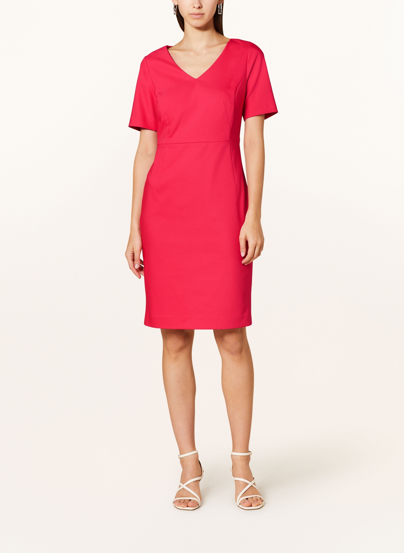 comma Sheath dress, Color: PINK (Image 2)