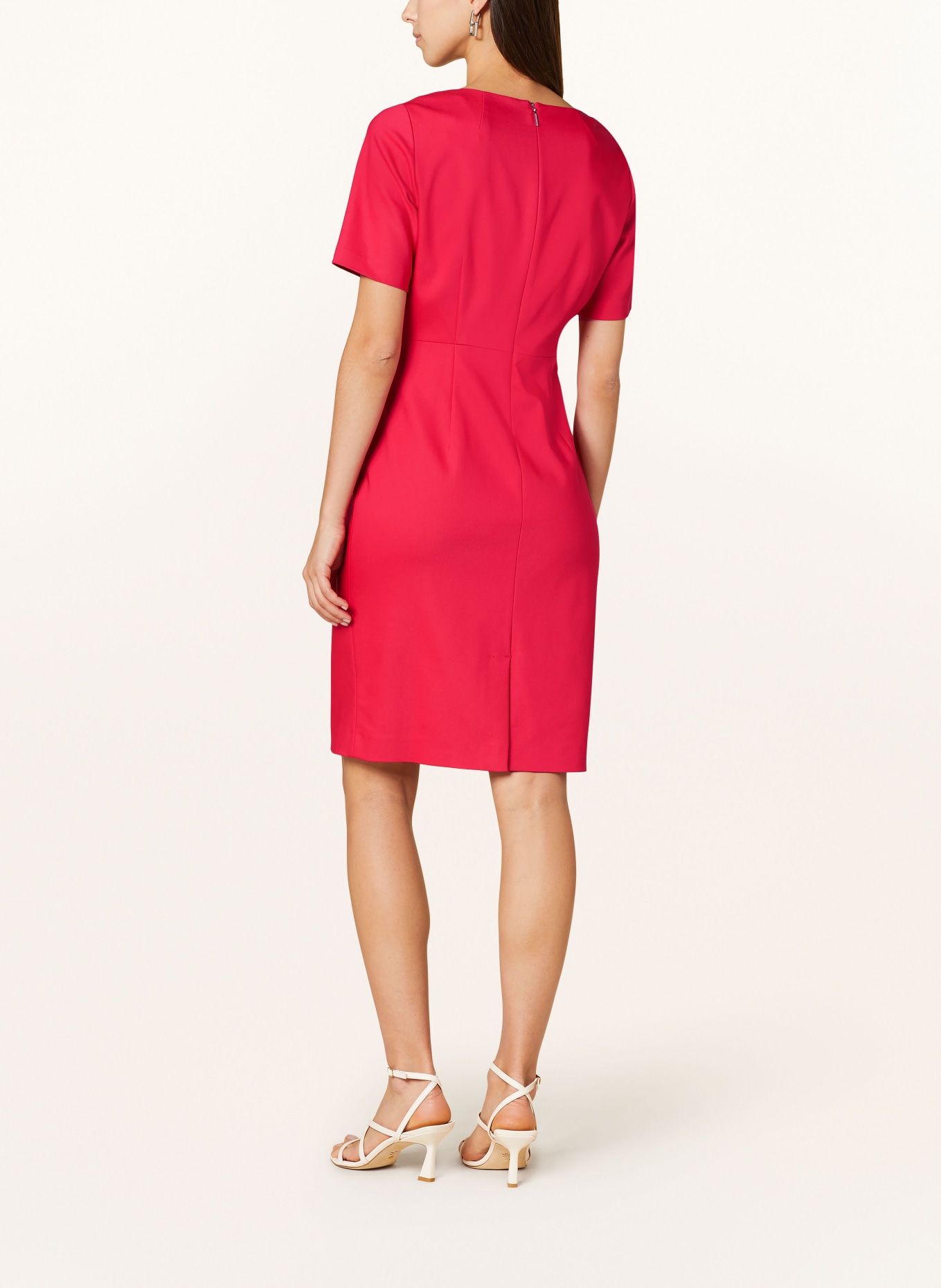 comma Sheath dress, Color: PINK (Image 3)