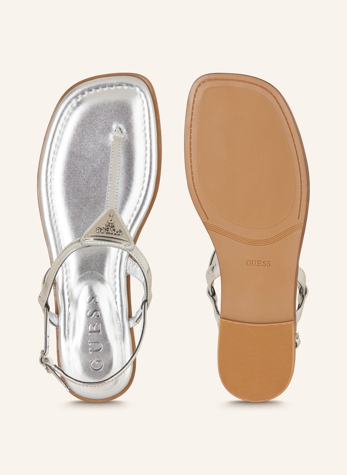 GUESS Séparateur d'orteils RAINEY: ARGENT