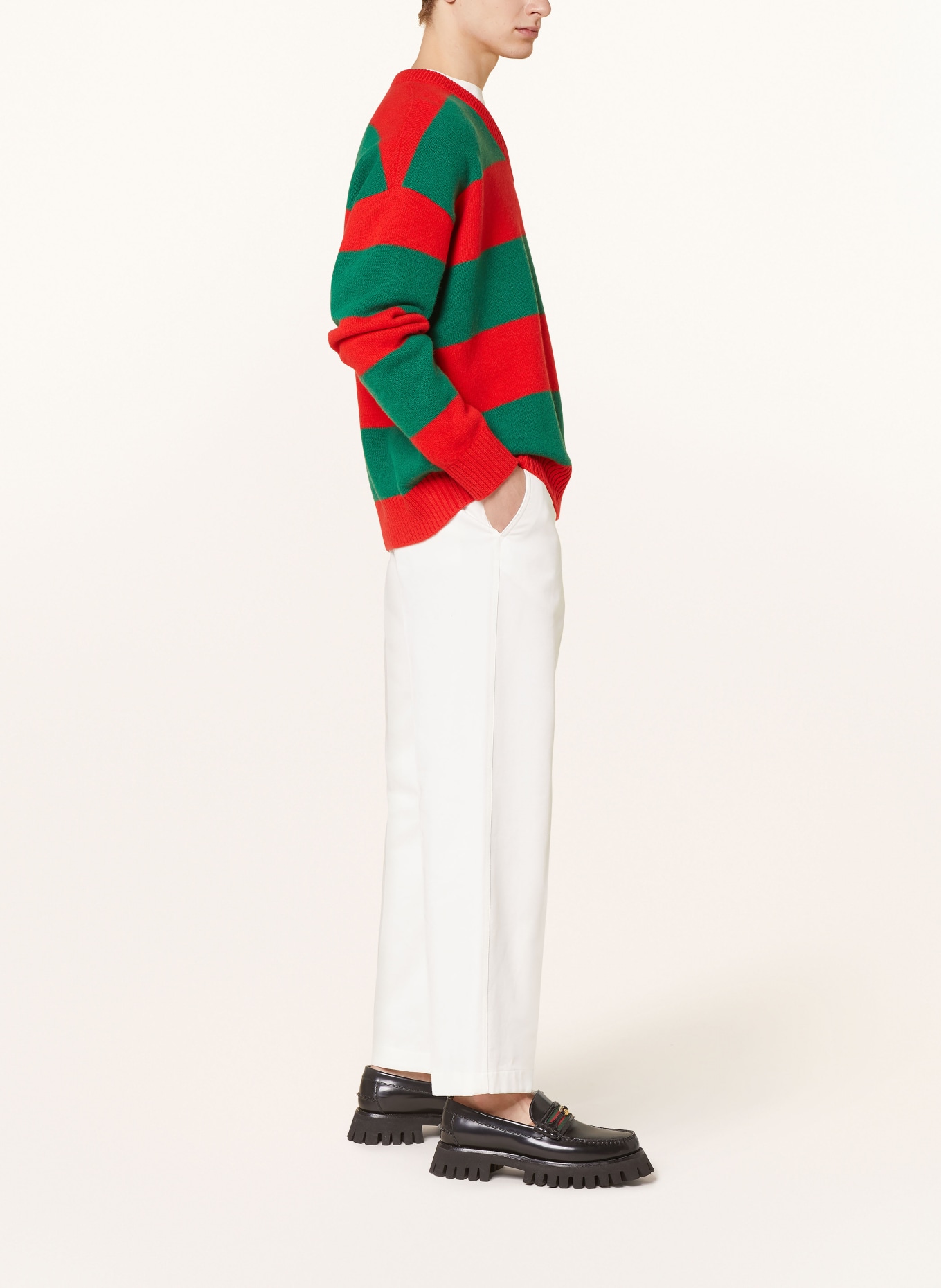 GUCCI Trousers, Color: 9198 WHITE (Image 4)