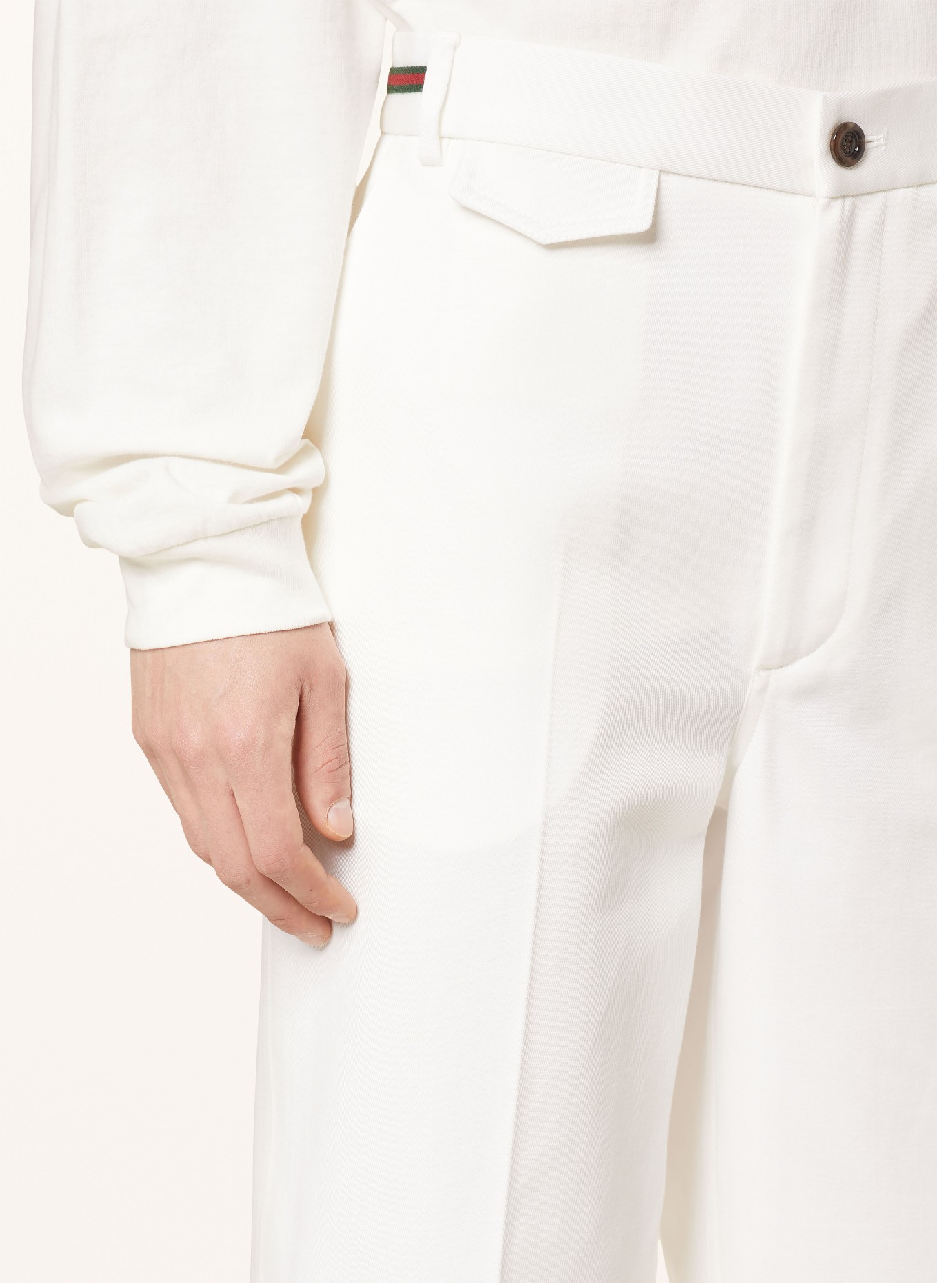 GUCCI Trousers, Color: 9198 WHITE (Image 5)