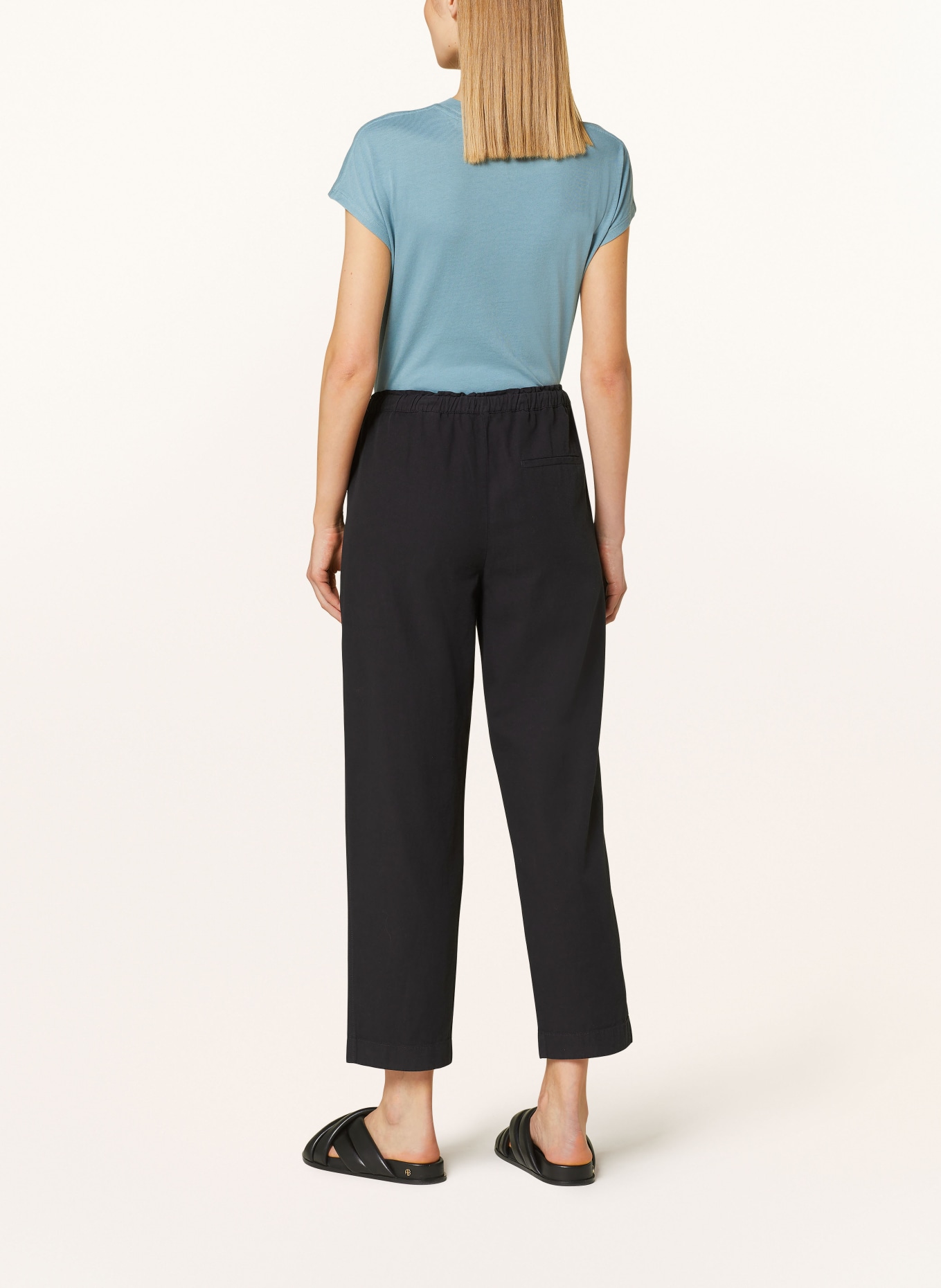 Marc O'Polo 7/8 pants, Color: BLACK (Image 3)