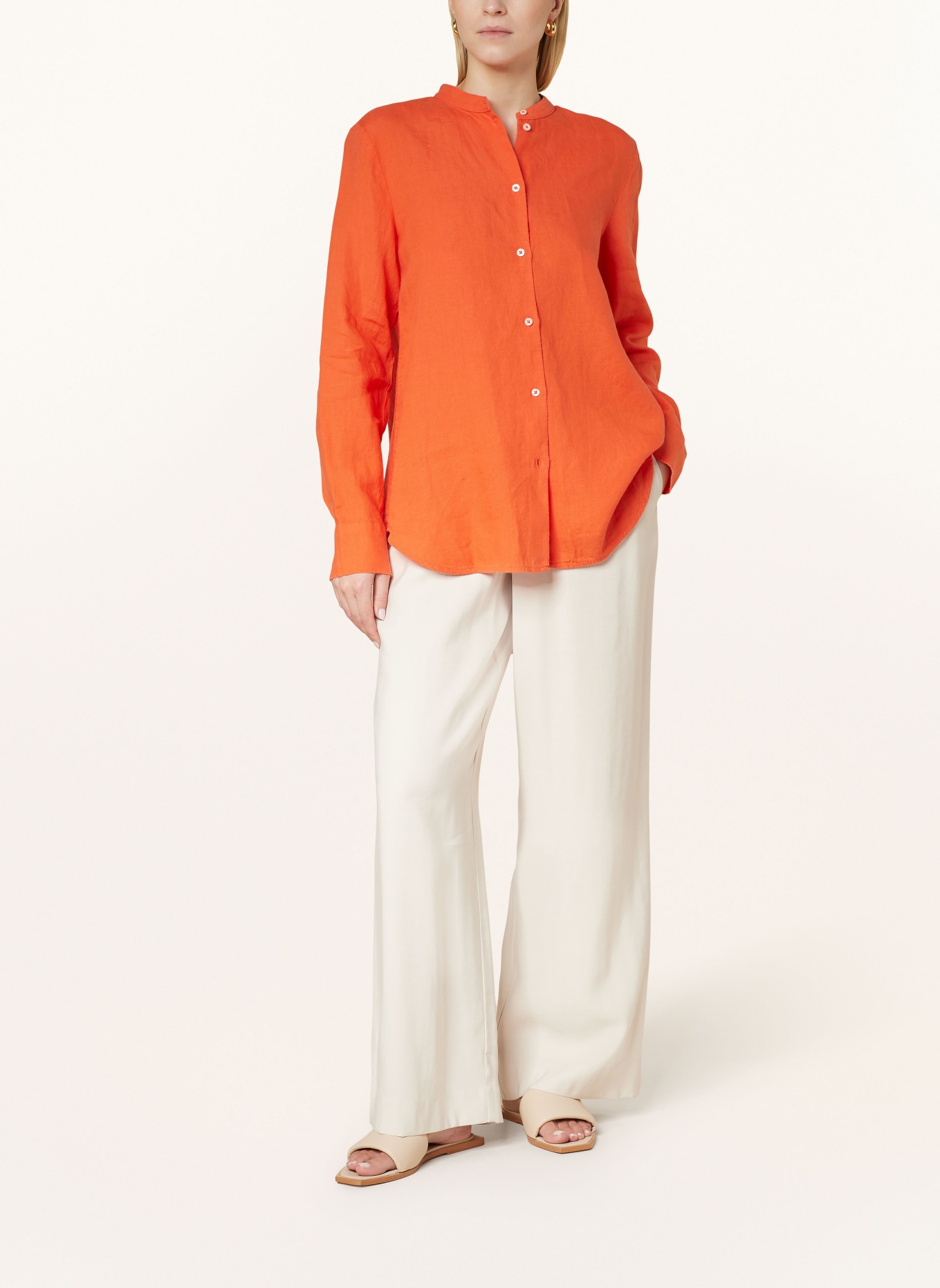 Marc O'Polo Linen blouse, Color: ORANGE (Image 2)