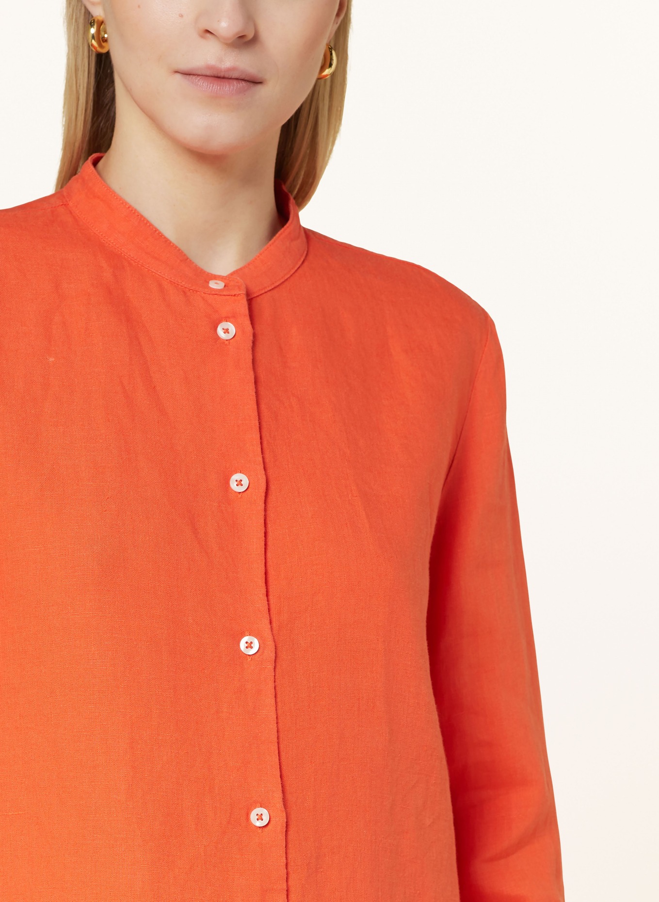 Marc O'Polo Linen blouse, Color: ORANGE (Image 4)