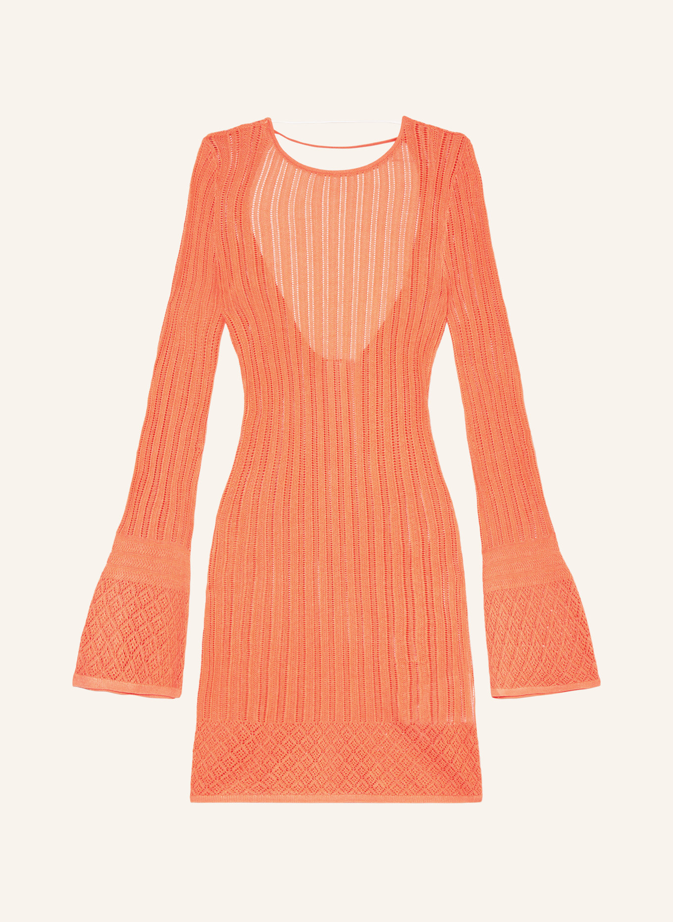 SOMETHINGNEW Knit dress SNRAYEE, Color: RED (Image 1)
