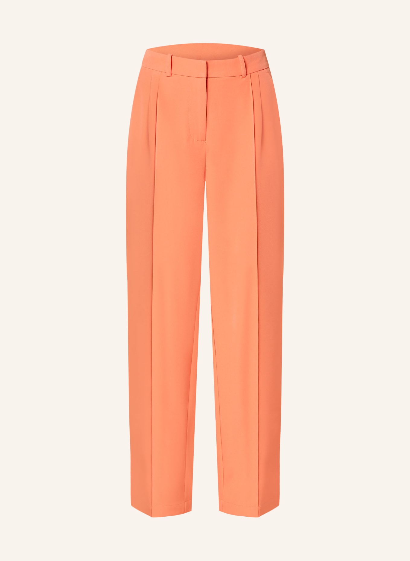 SOMETHINGNEW Wide leg trousers SNJENNIFER, Color: ORANGE (Image 1)