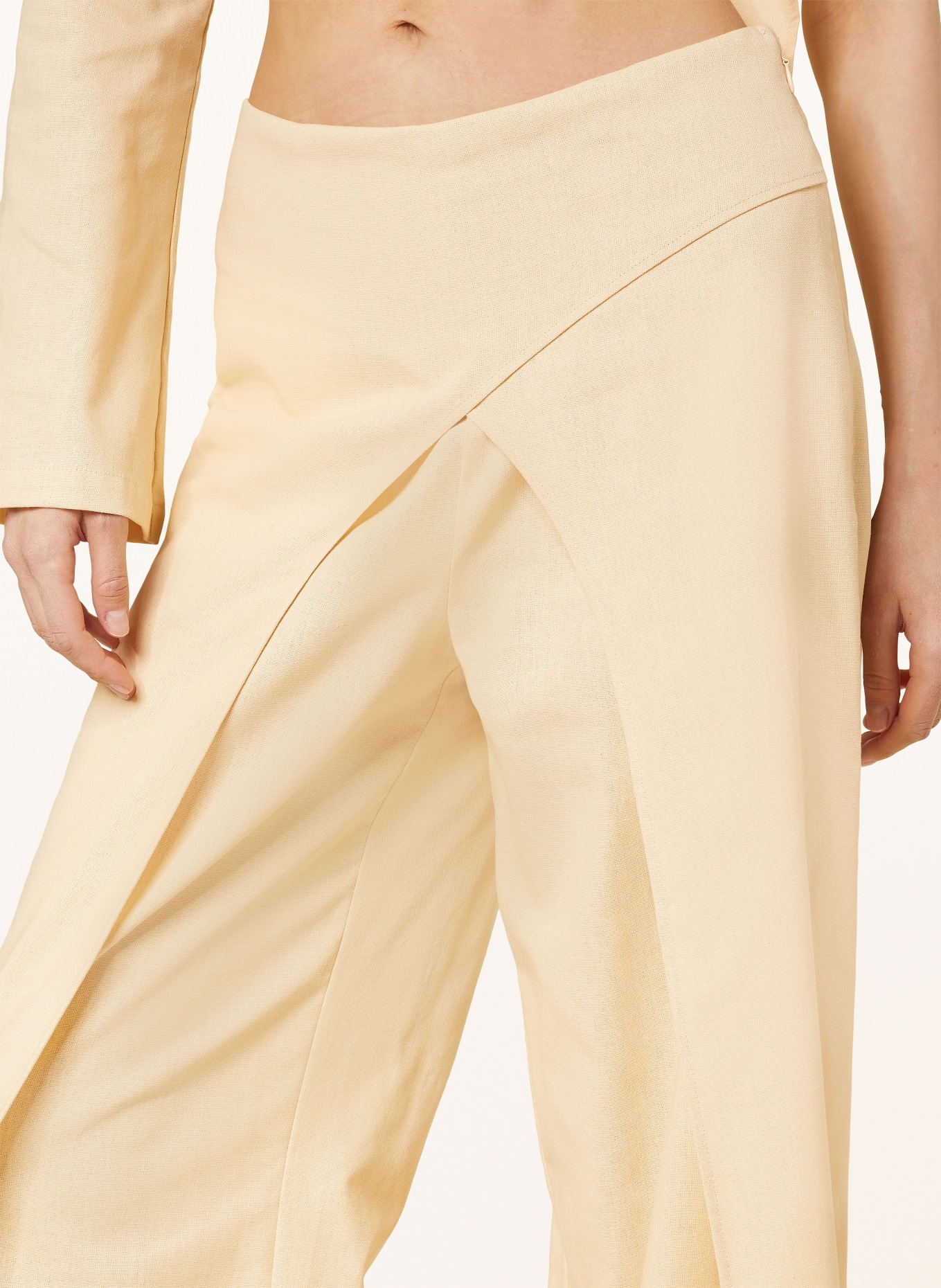 SOMETHINGNEW Trousers SNBEYONCE, Color: LIGHT BROWN (Image 5)