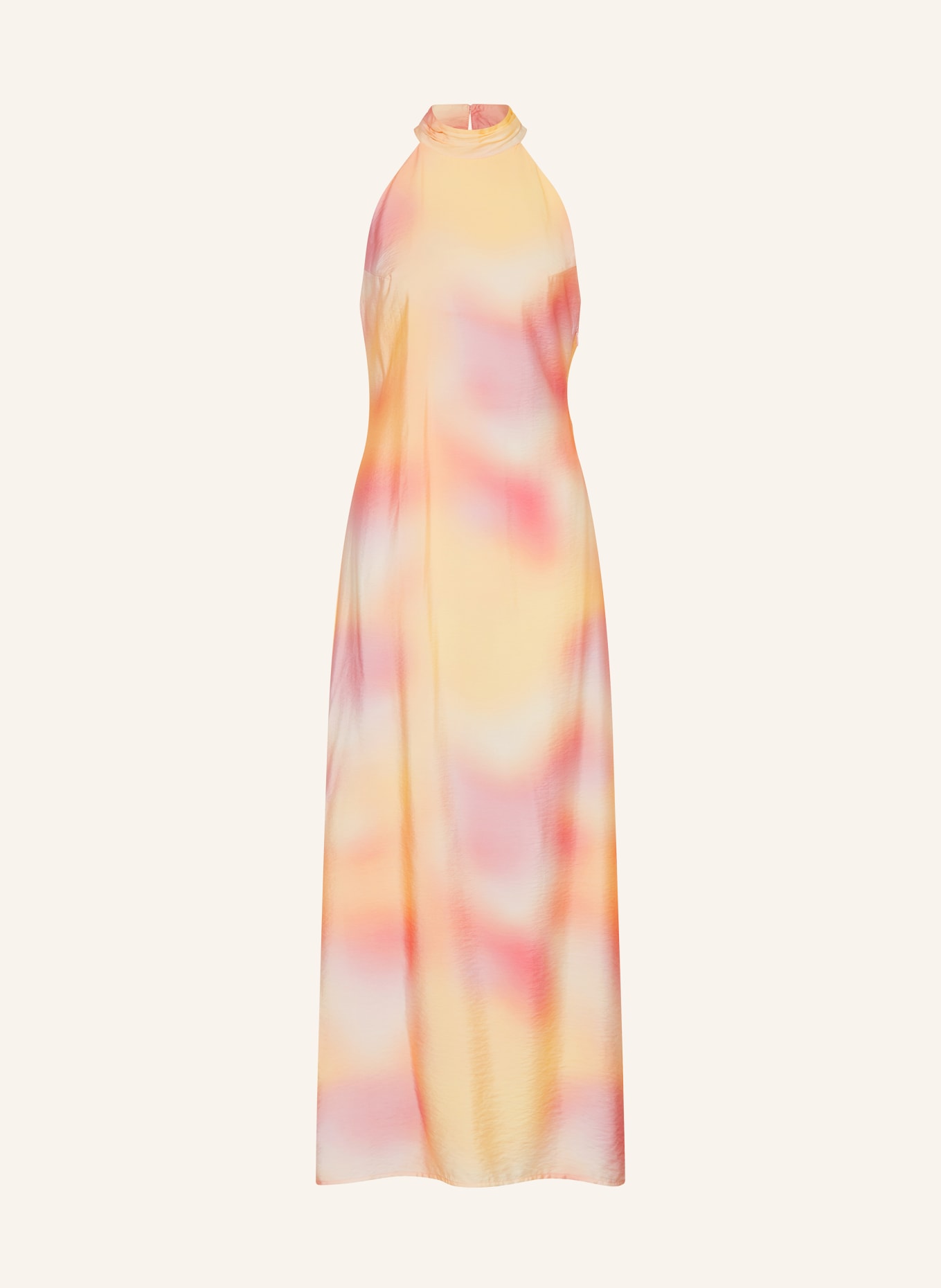 SOMETHINGNEW Kleid SNHEAVEN, Farbe: GELB/ ROSA (Bild 1)