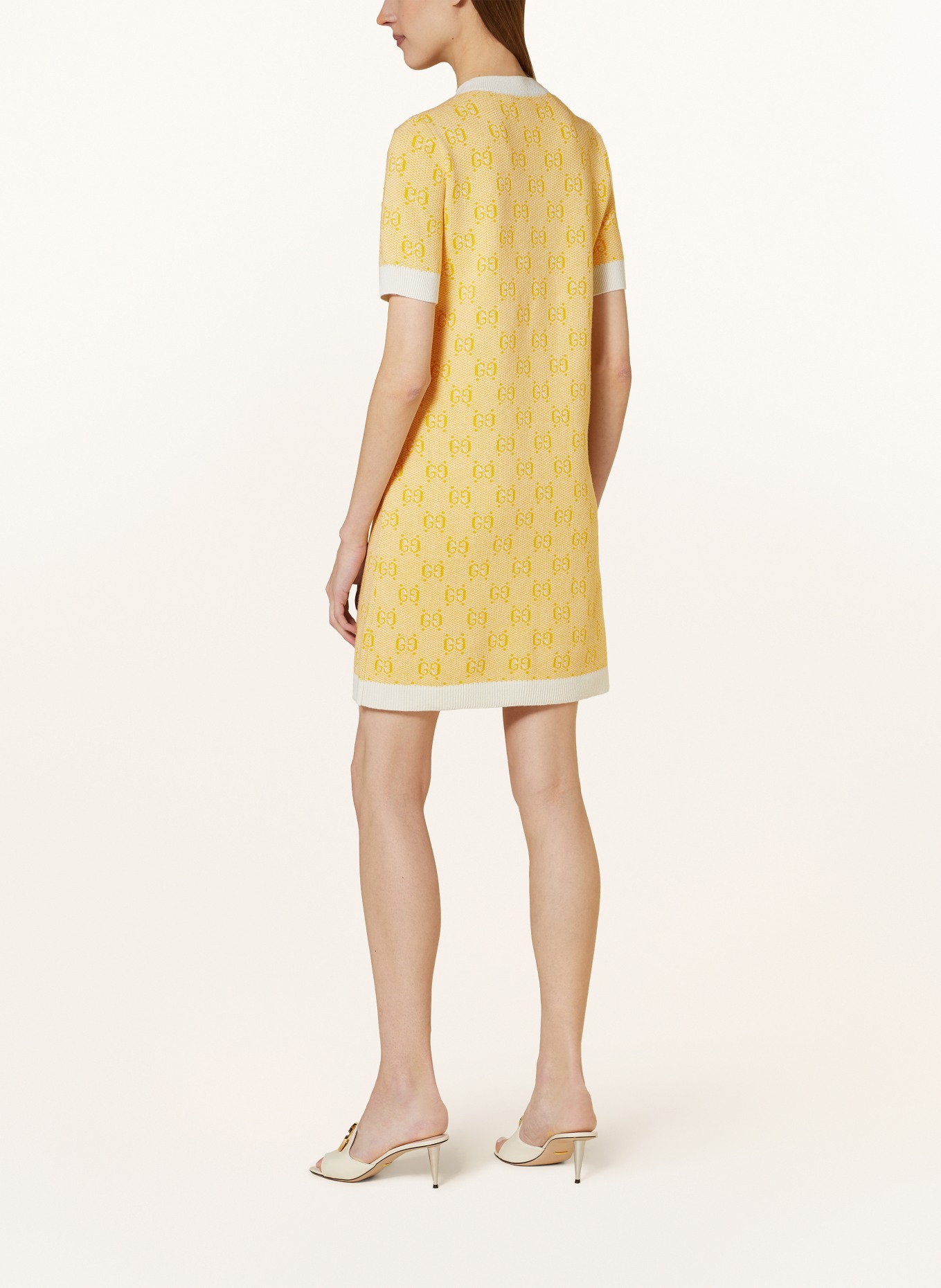 GUCCI Knit dress, Color: YELLOW (Image 3)