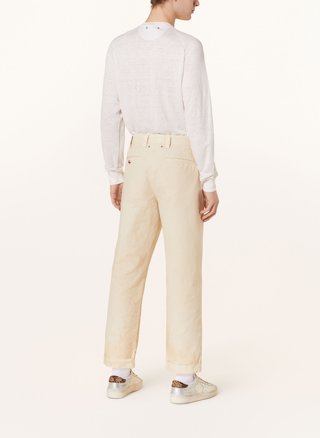 GOLDEN GOOSE Chino kalhoty Regular Fit, Barva: REŽNÁ (Obrázek 3)