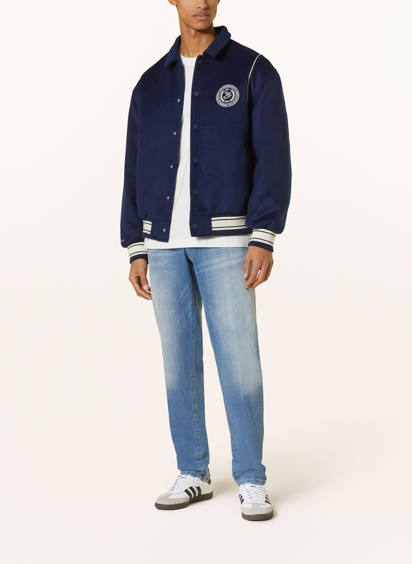 GOLDGARN DENIM Jeansy U2 tapered fit: 1070 LIGHTBLUE