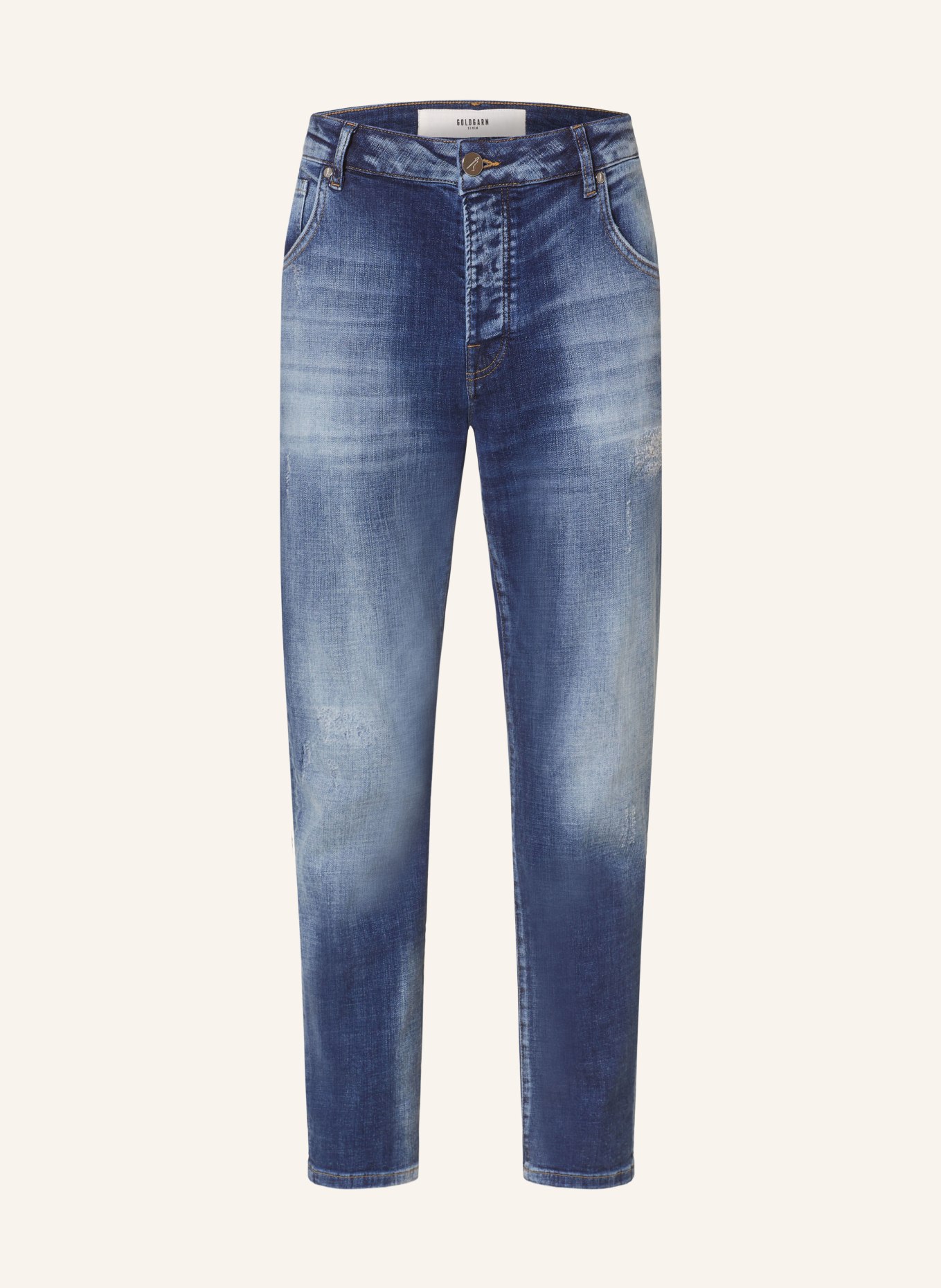 GOLDGARN DENIM Jeans NECKARAU Twisted Fit, Farbe: 1010 Vintageblue (Bild 1)