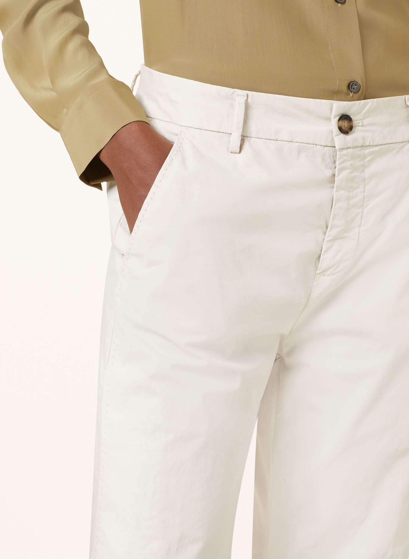 MASON'S Trousers, Color: CREAM (Image 5)