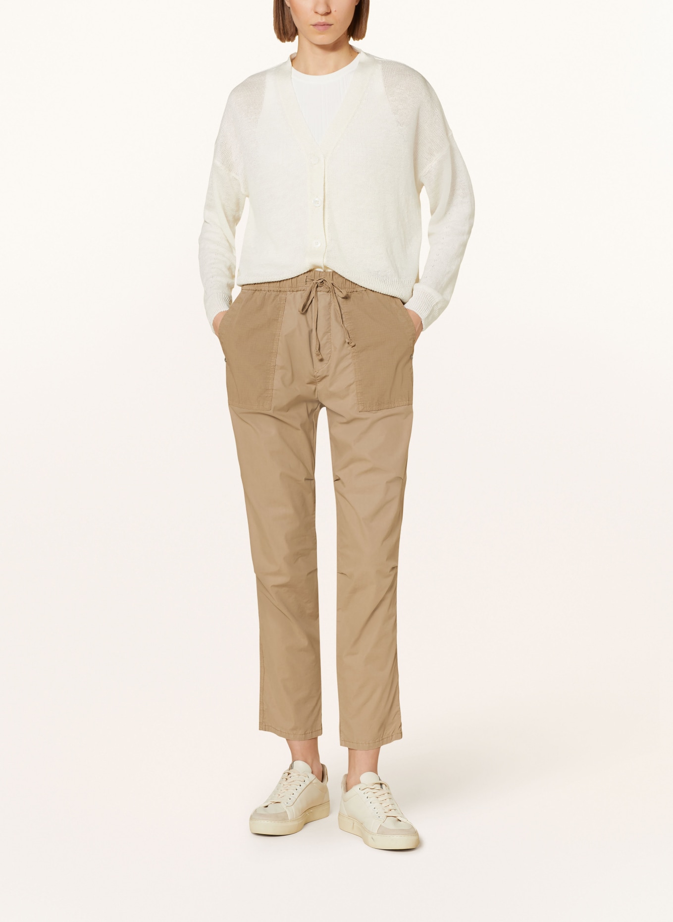 MASON'S Spodnie FATIQUE JOGGER w stylu dresowym, Kolor: KHAKI (Obrazek 2)