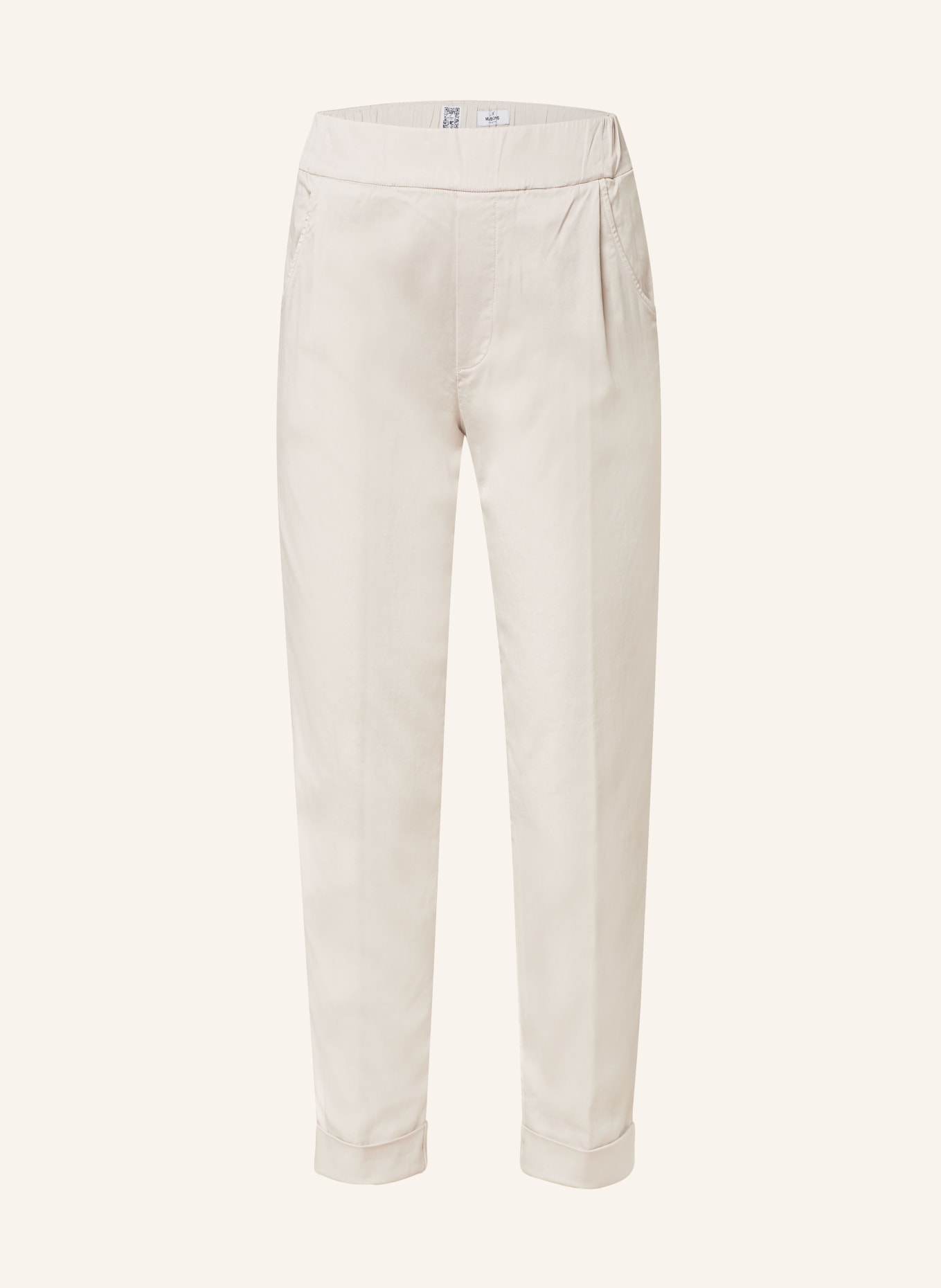 MASON'S Trousers EASY JOGGER in jogger style, Color: CREAM (Image 1)