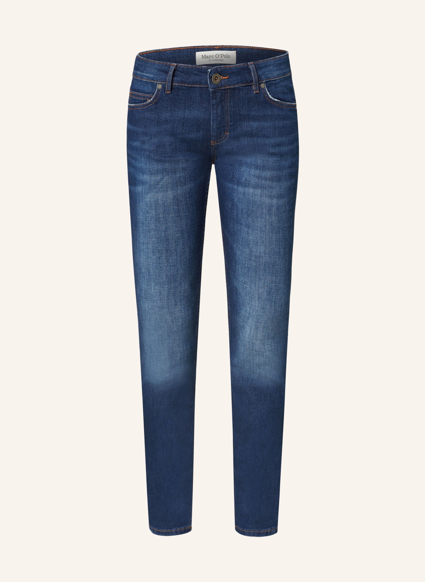 Marc O'Polo Skinny Jeans ALBY, Farbe: 053 Cashmere Dark Blue Wash (Bild 1)